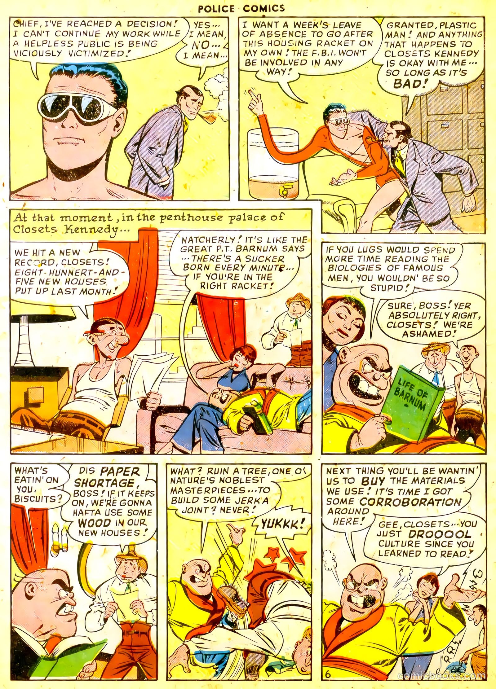 Police Comics #92 (1949) — page 8 of 36