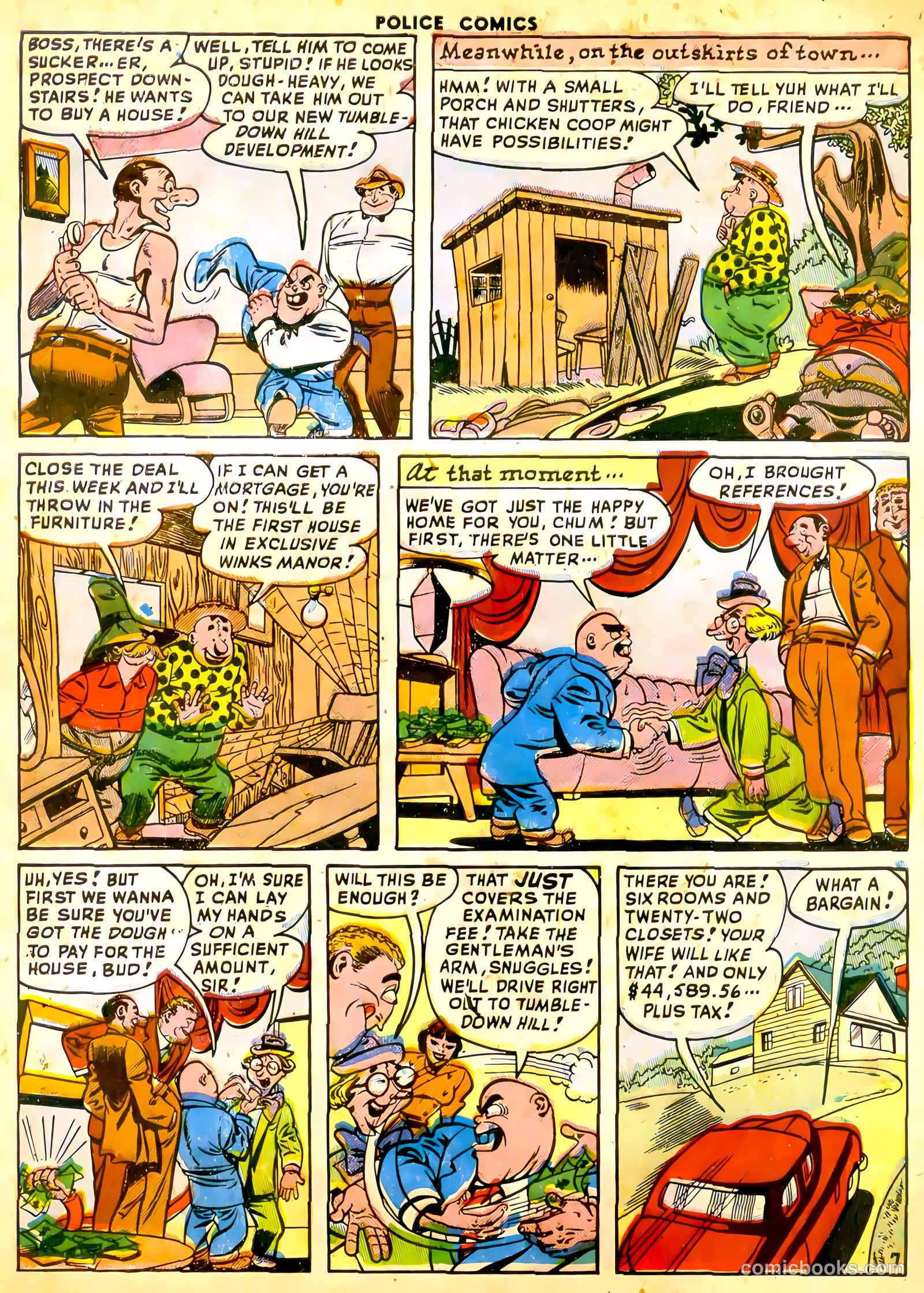 Police Comics #92 (1949) — page 9 of 36