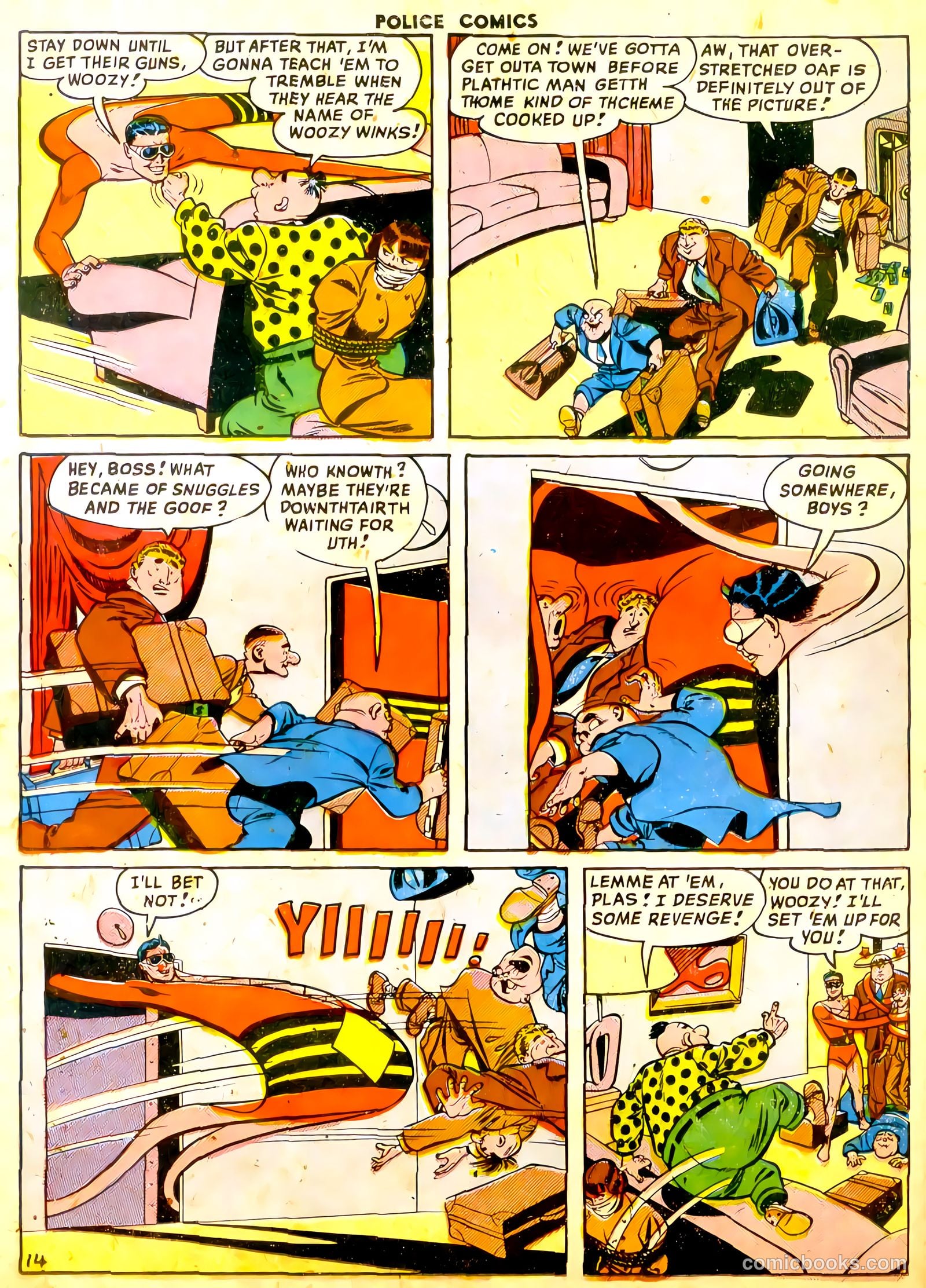 Police Comics #92 (1949) — page 16 of 36