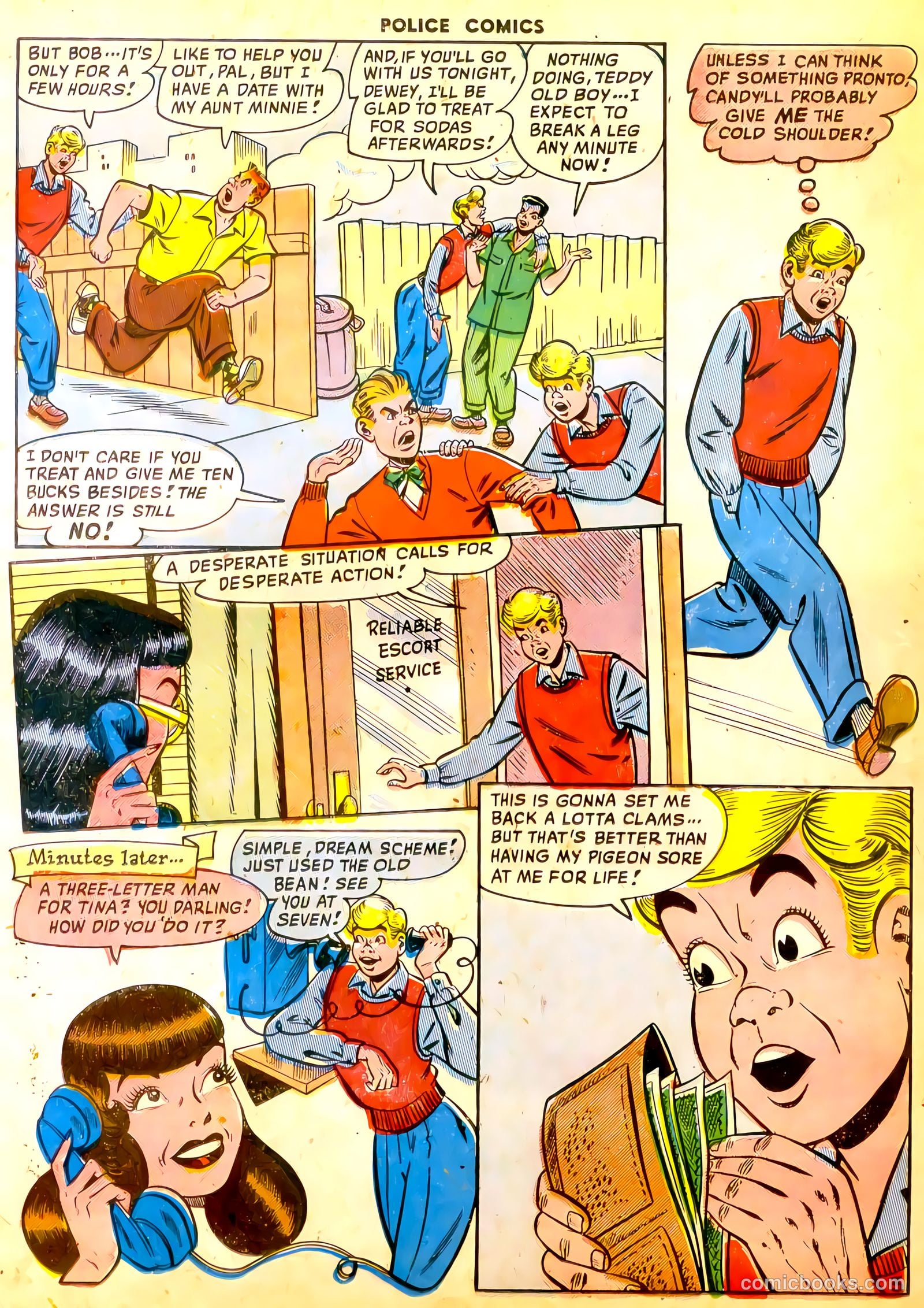 Police Comics #92 (1949) — page 20 of 36