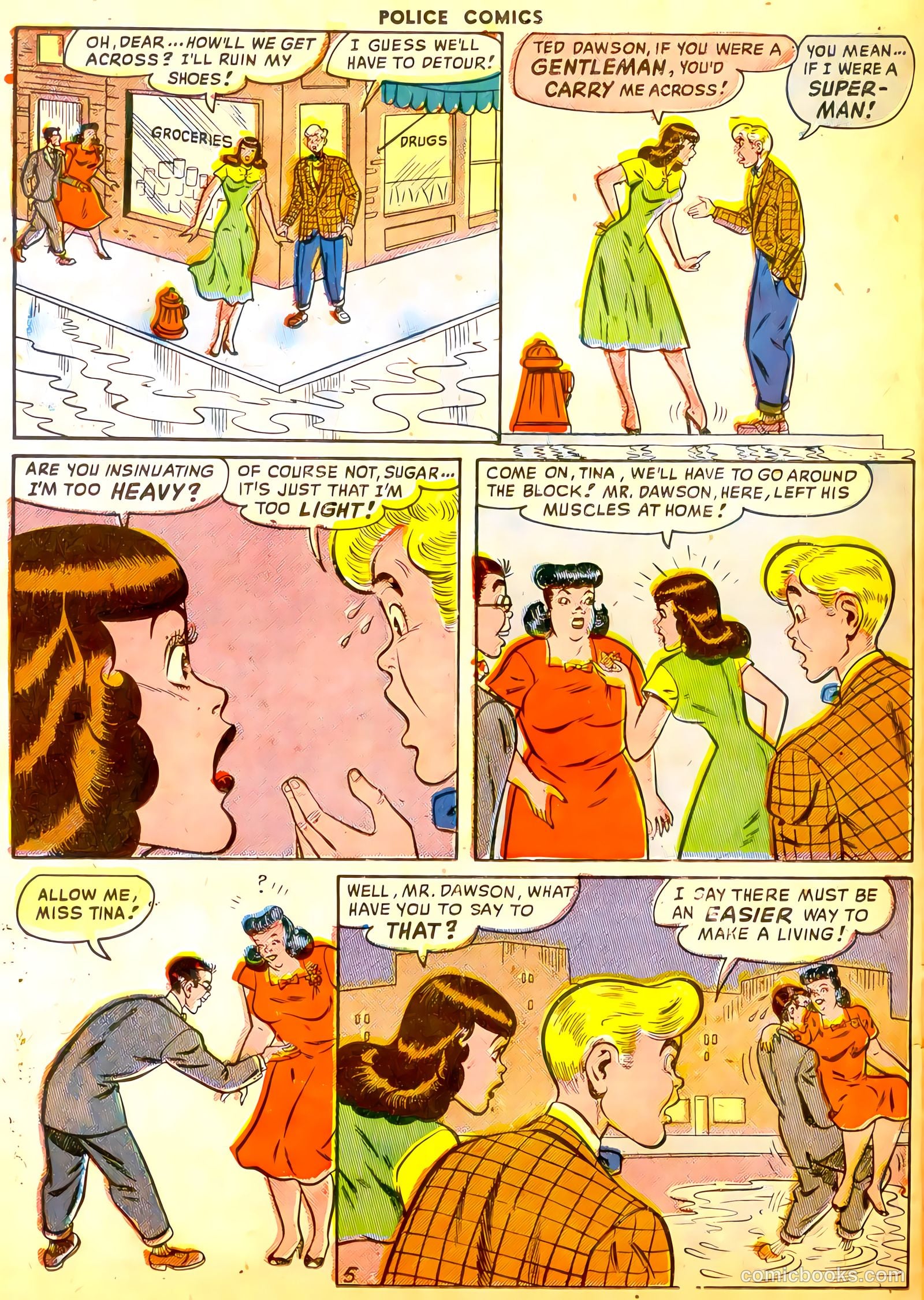 Police Comics #92 (1949) — page 22 of 36