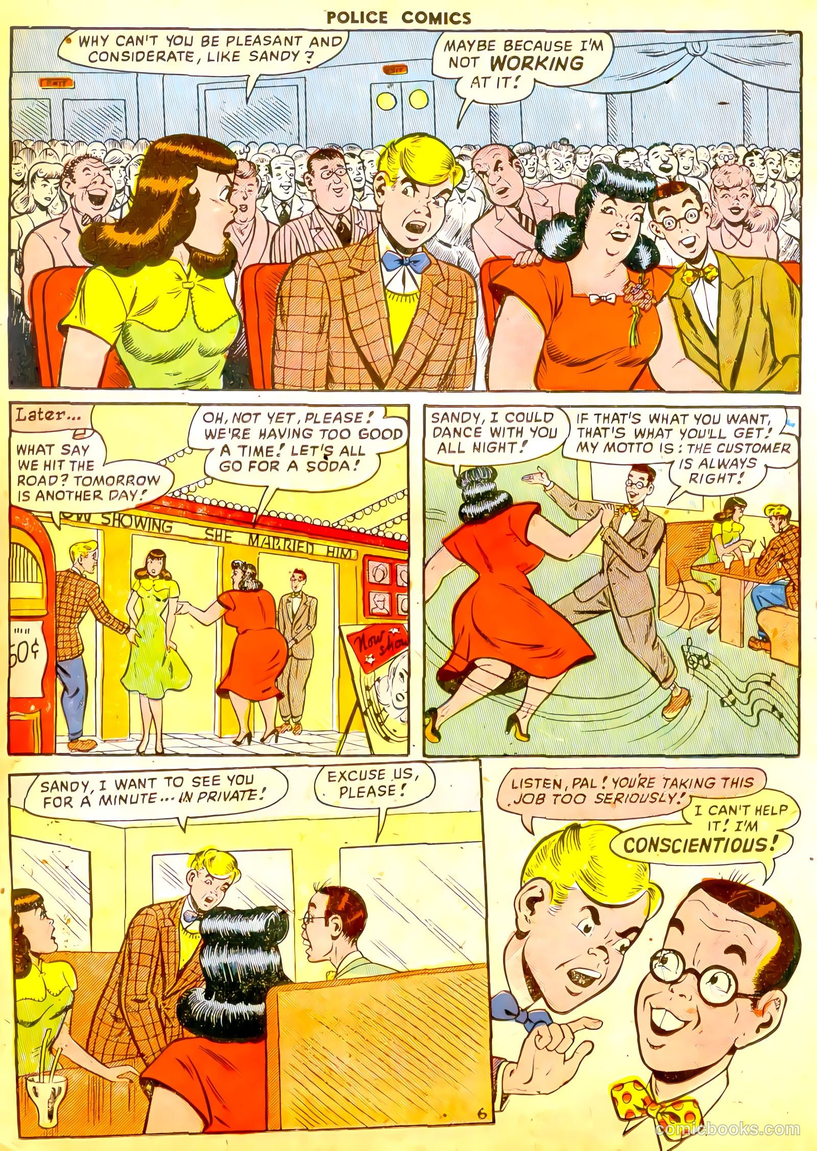 Police Comics #92 (1949) — page 23 of 36