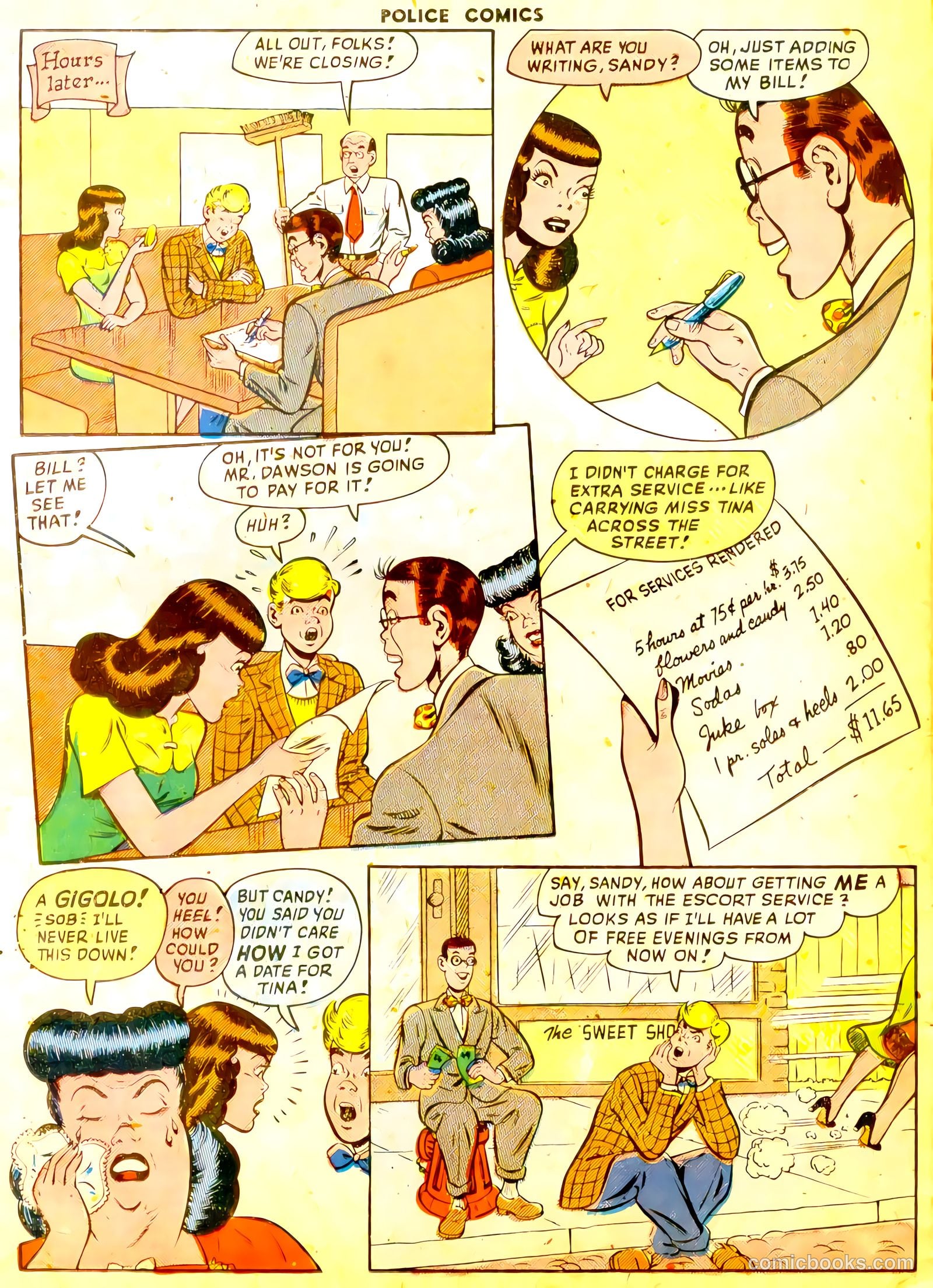 Police Comics #92 (1949) — page 24 of 36