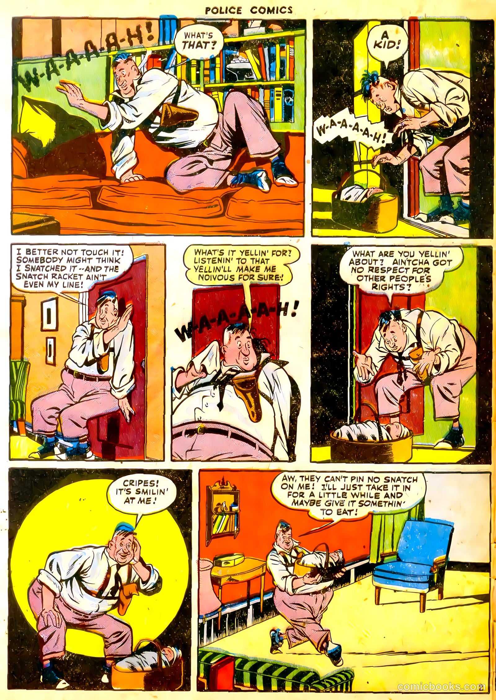 Police Comics #92 (1949) — page 28 of 36