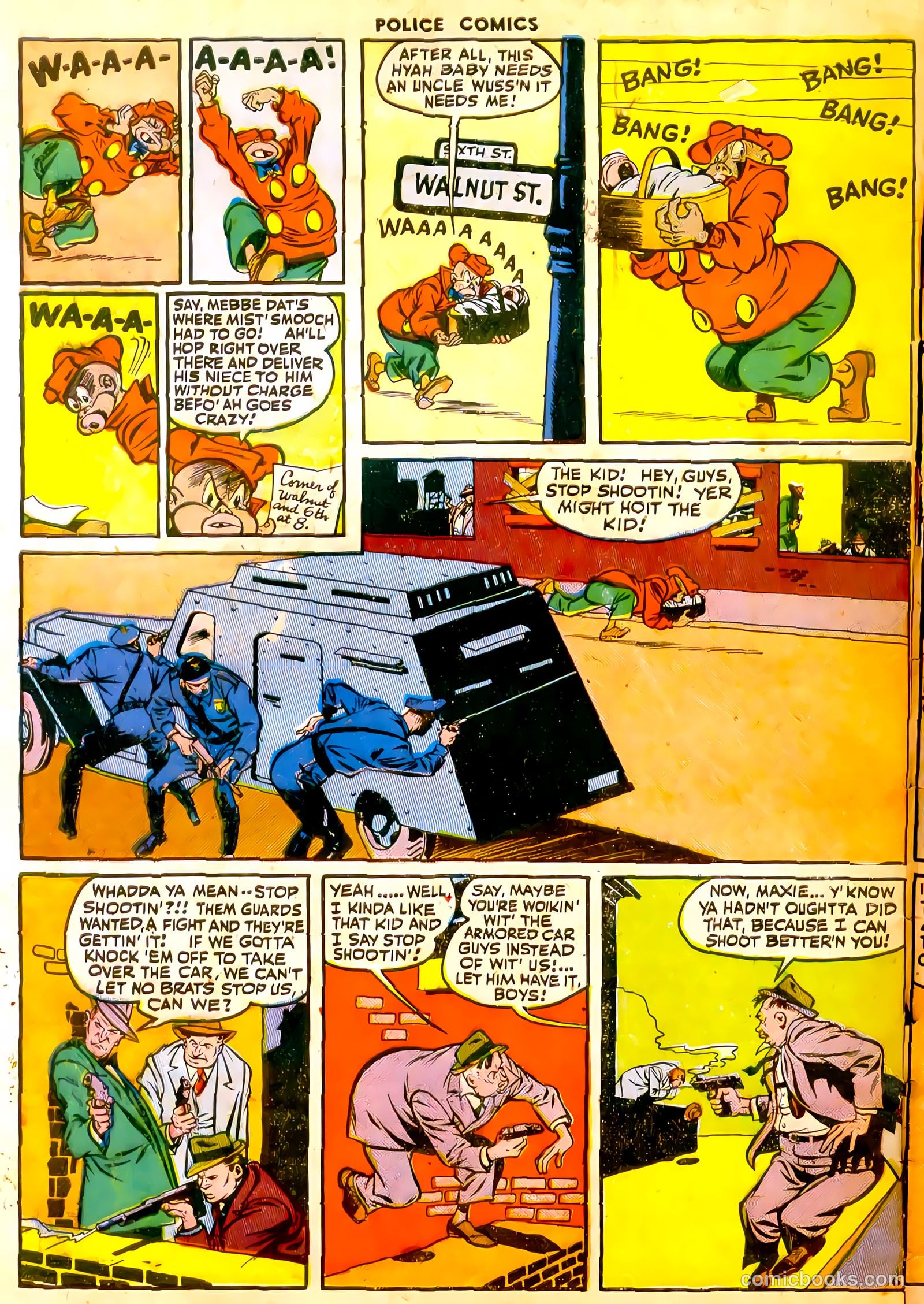 Police Comics #92 (1949) — page 32 of 36