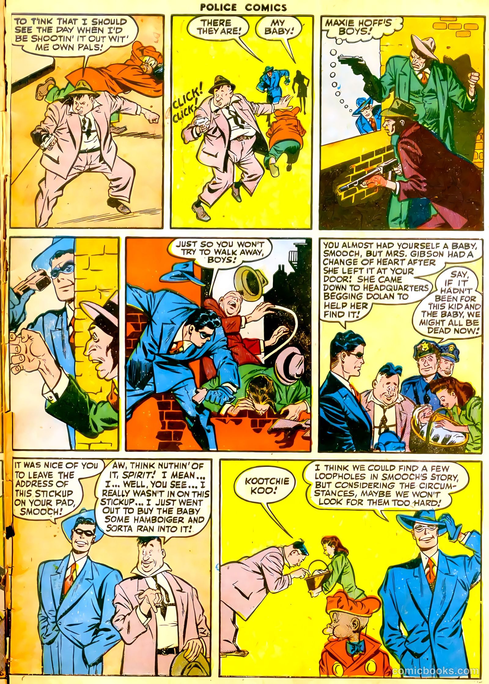 Police Comics #92 (1949) — page 33 of 36