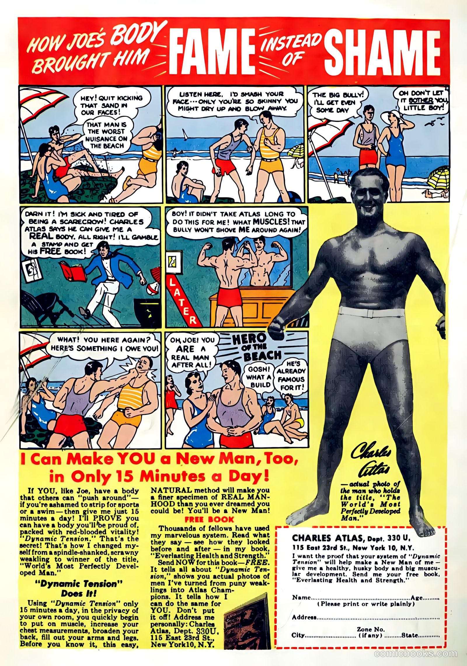 Police Comics #92 (1949) — page 36 of 36