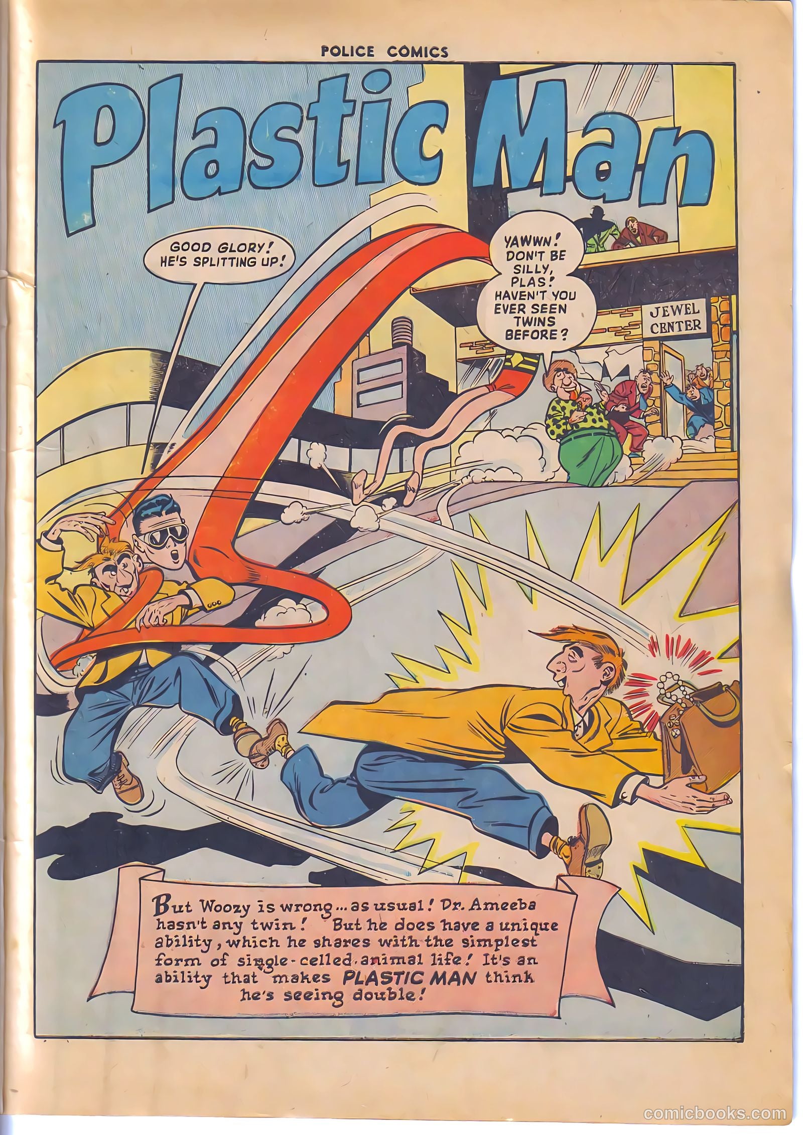 Police Comics #93 (1949) — page 3 of 36