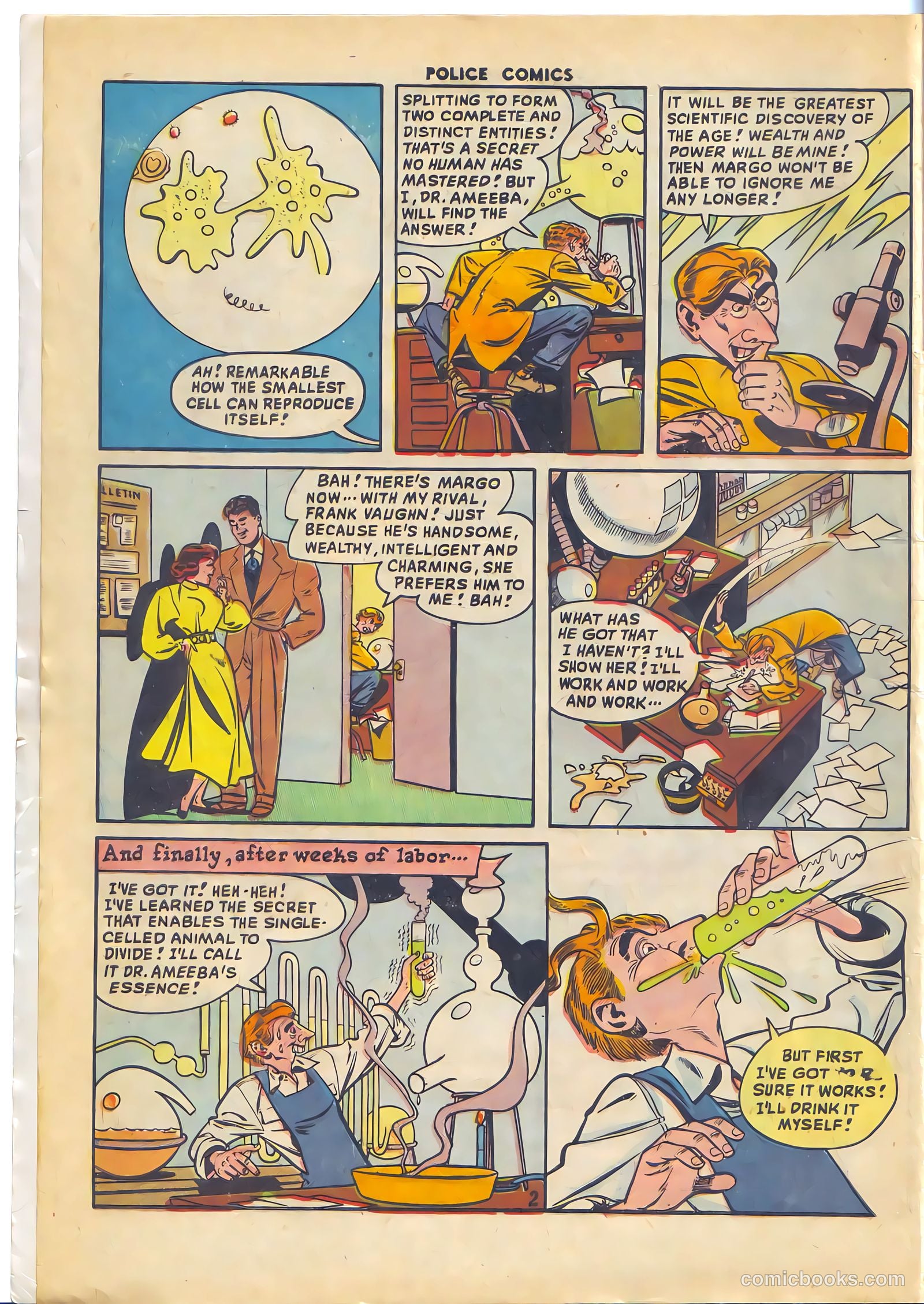 Police Comics #93 (1949) — page 4 of 36