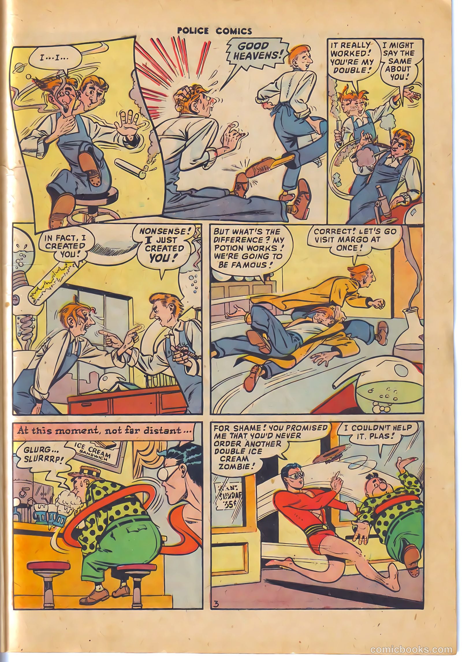 Police Comics #93 (1949) — page 5 of 36