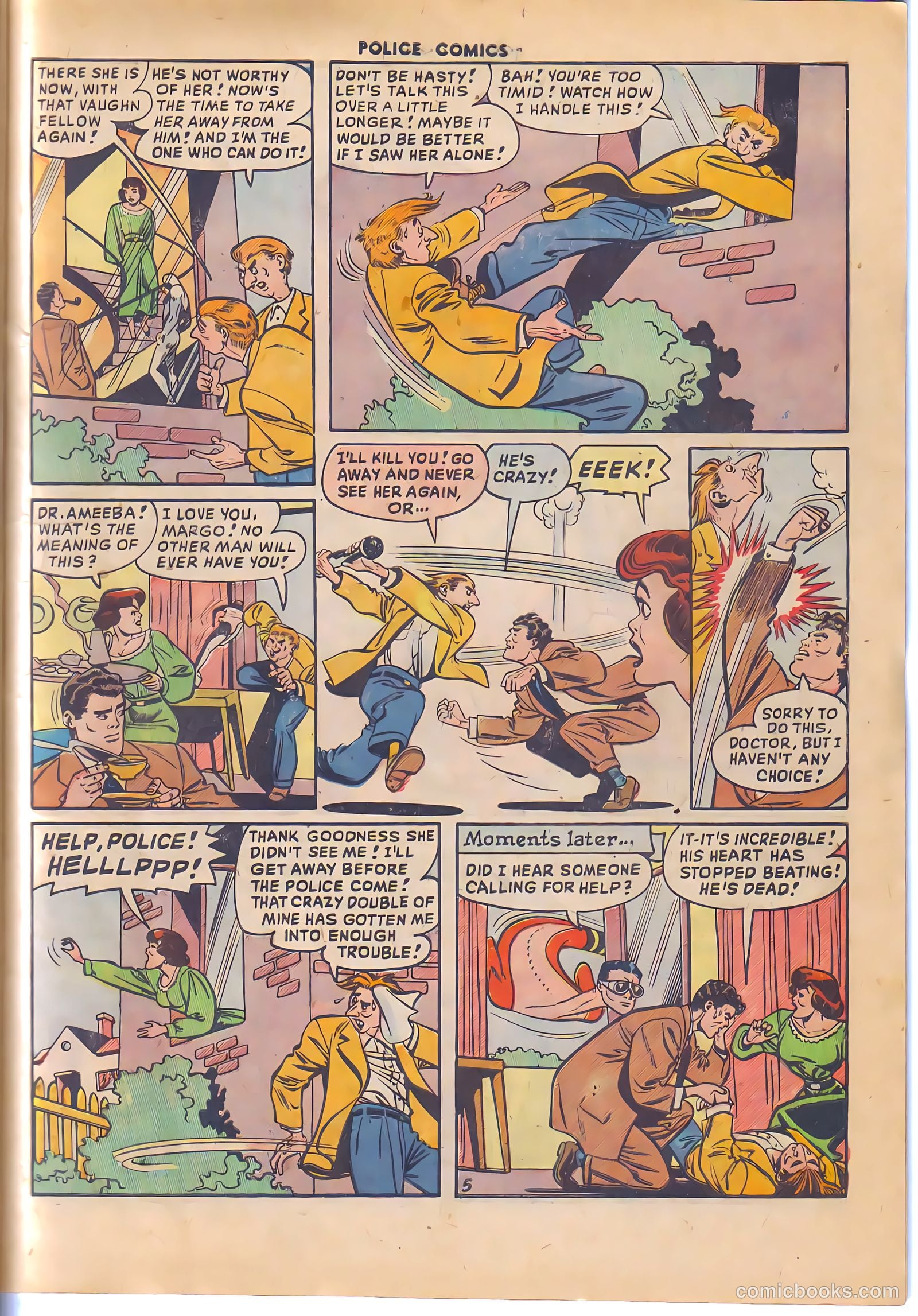 Police Comics #93 (1949) — page 7 of 36