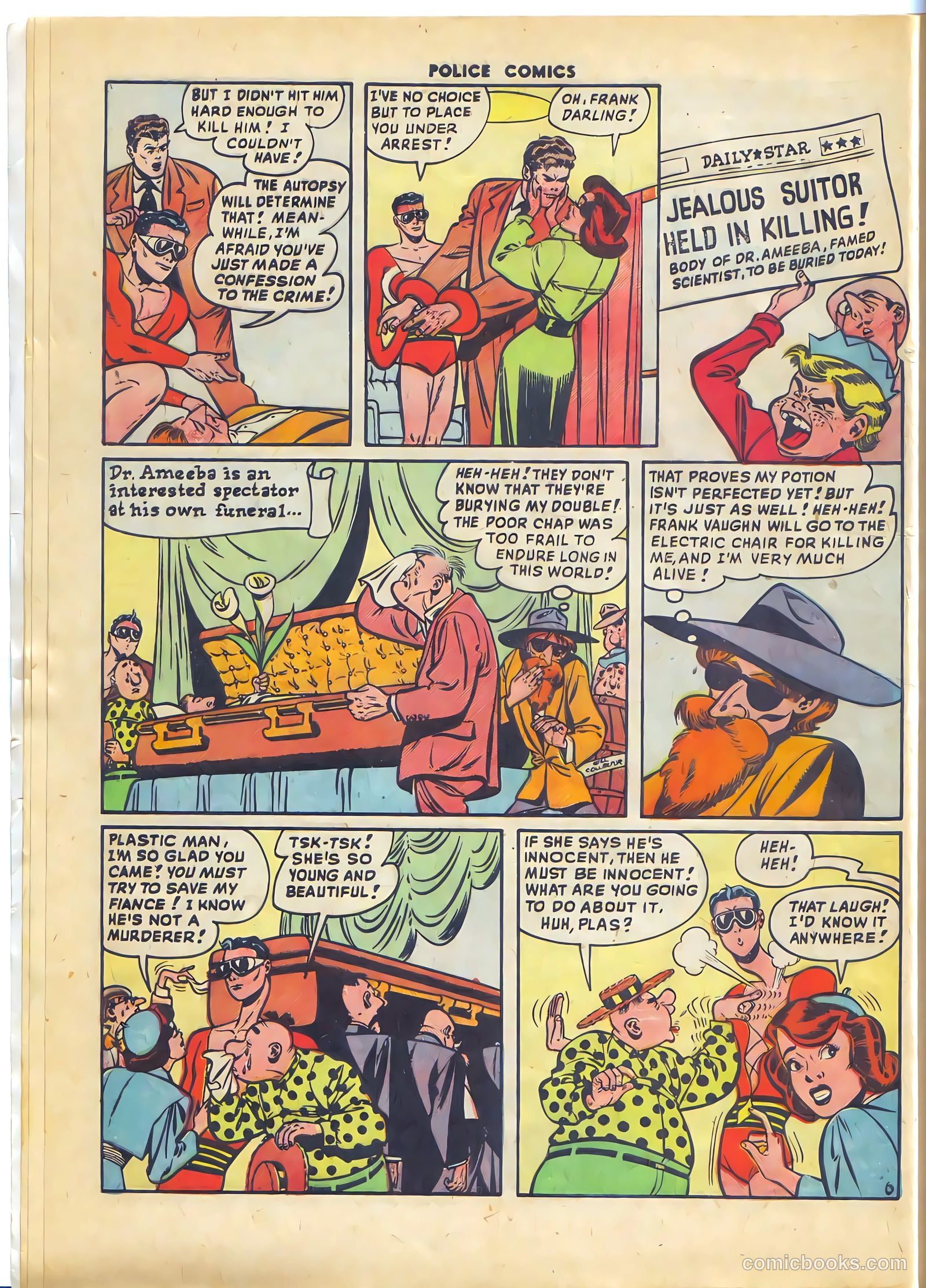 Police Comics #93 (1949) — page 8 of 36
