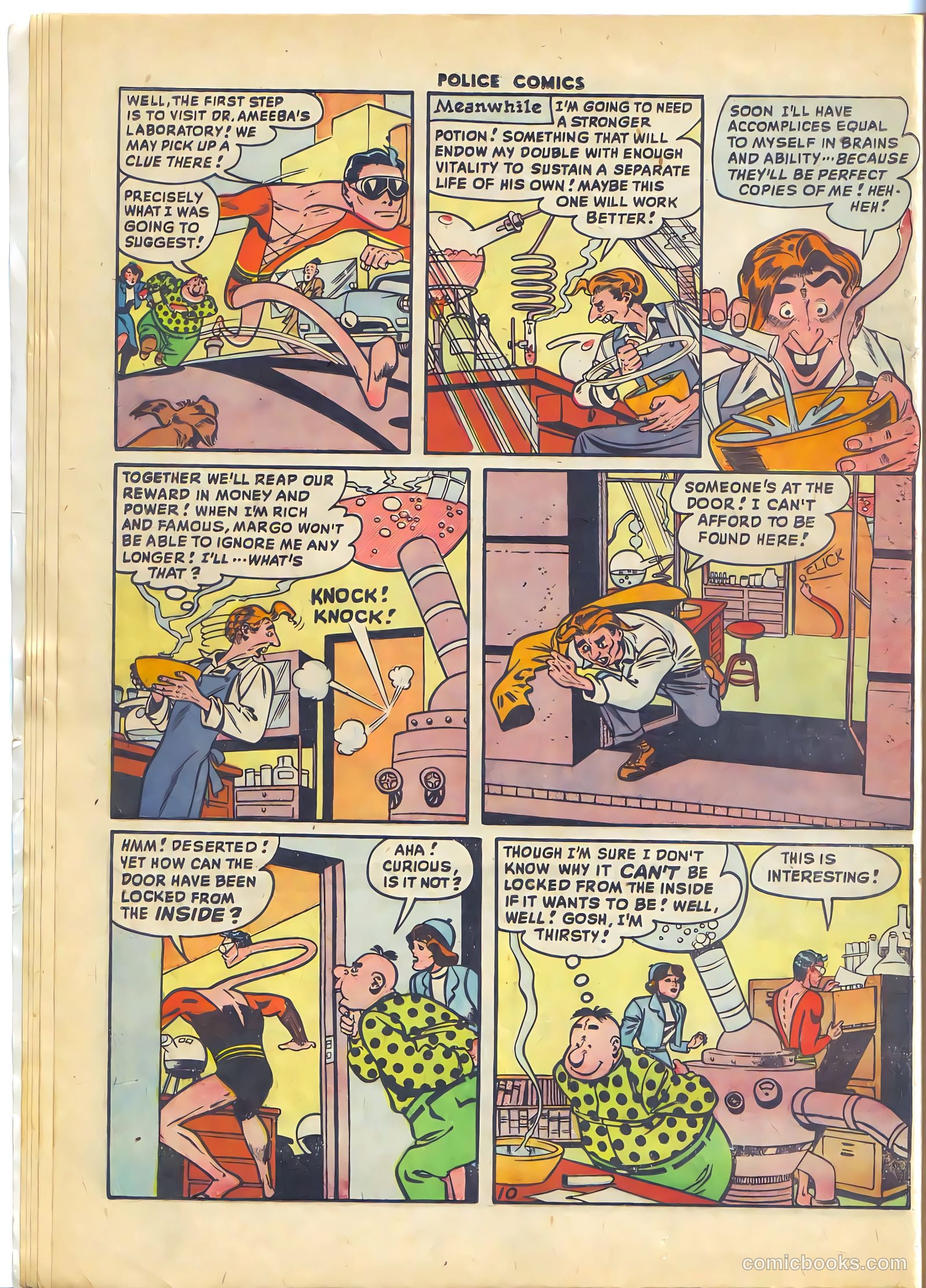 Police Comics #93 (1949) — page 12 of 36