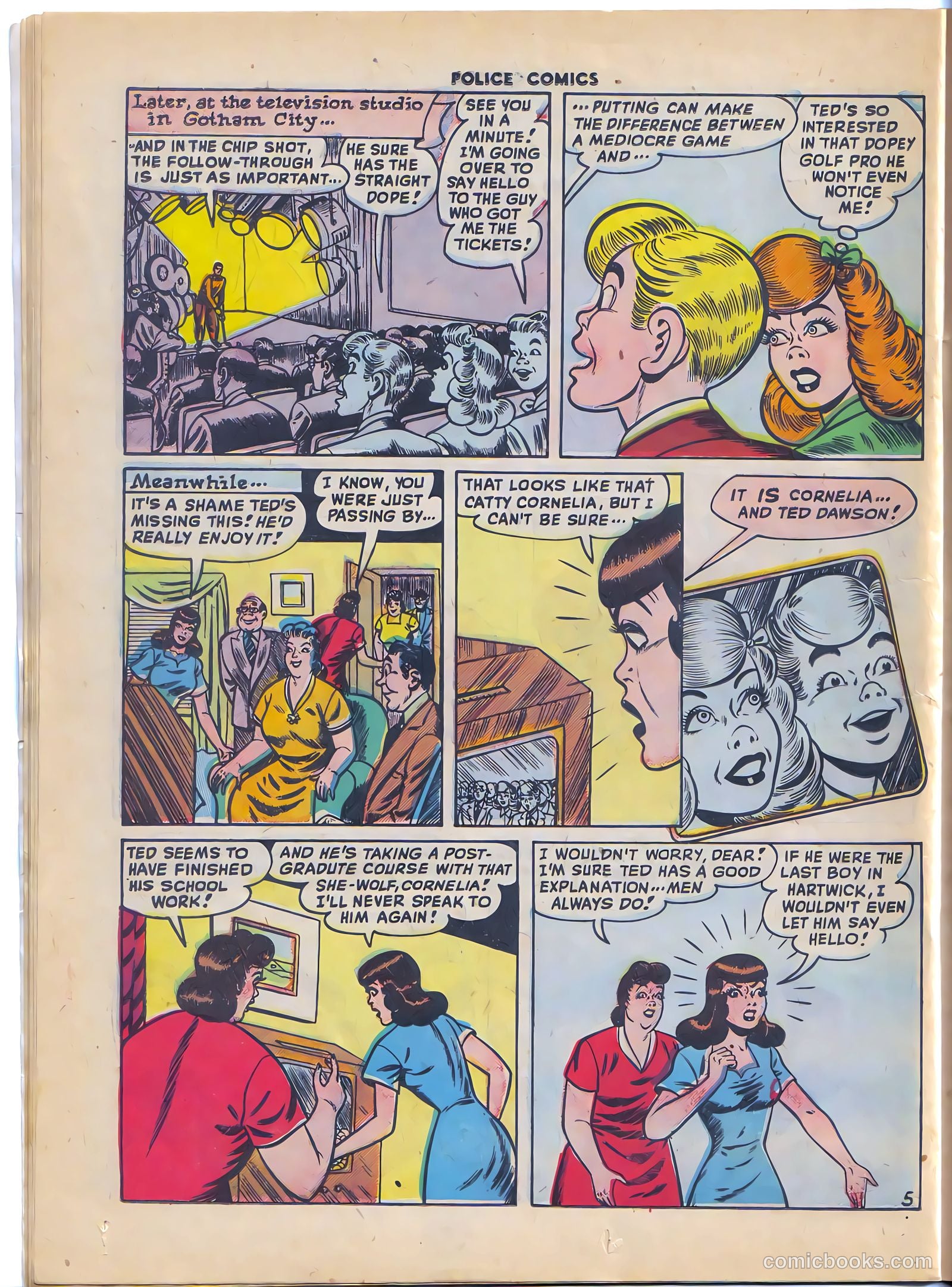 Police Comics #93 (1949) — page 22 of 36
