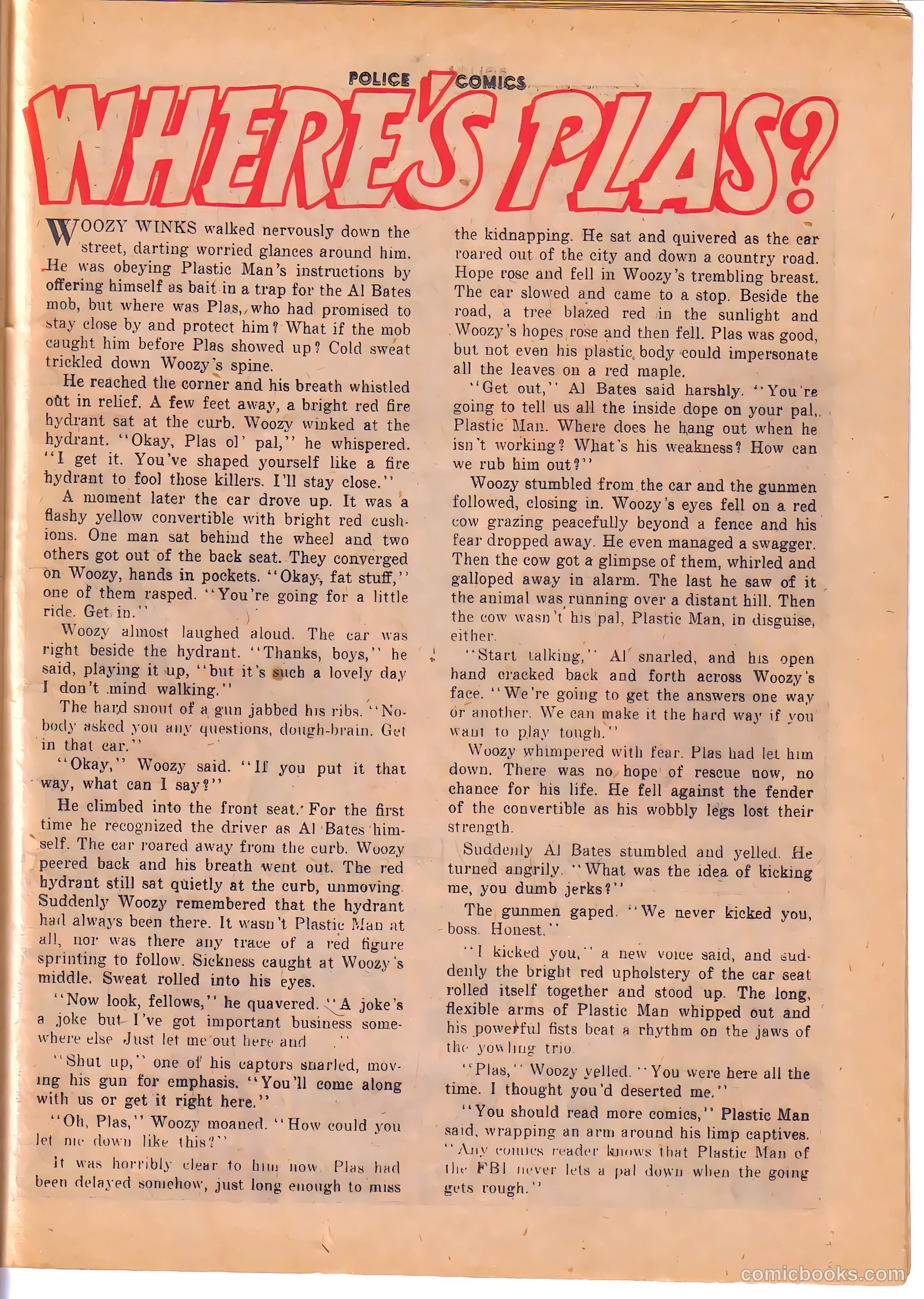 Police Comics #93 (1949) — page 25 of 36