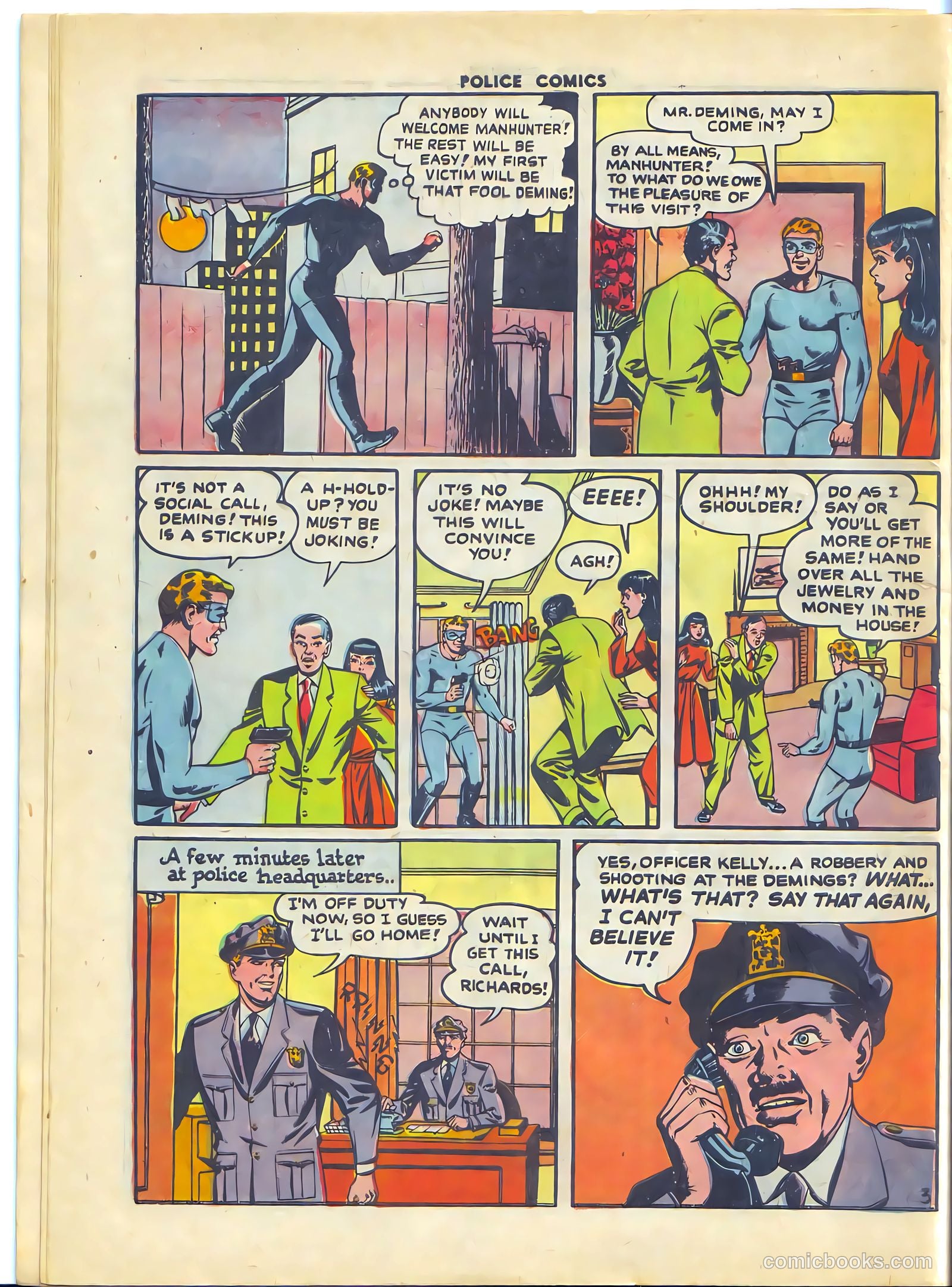 Police Comics #93 (1949) — page 28 of 36
