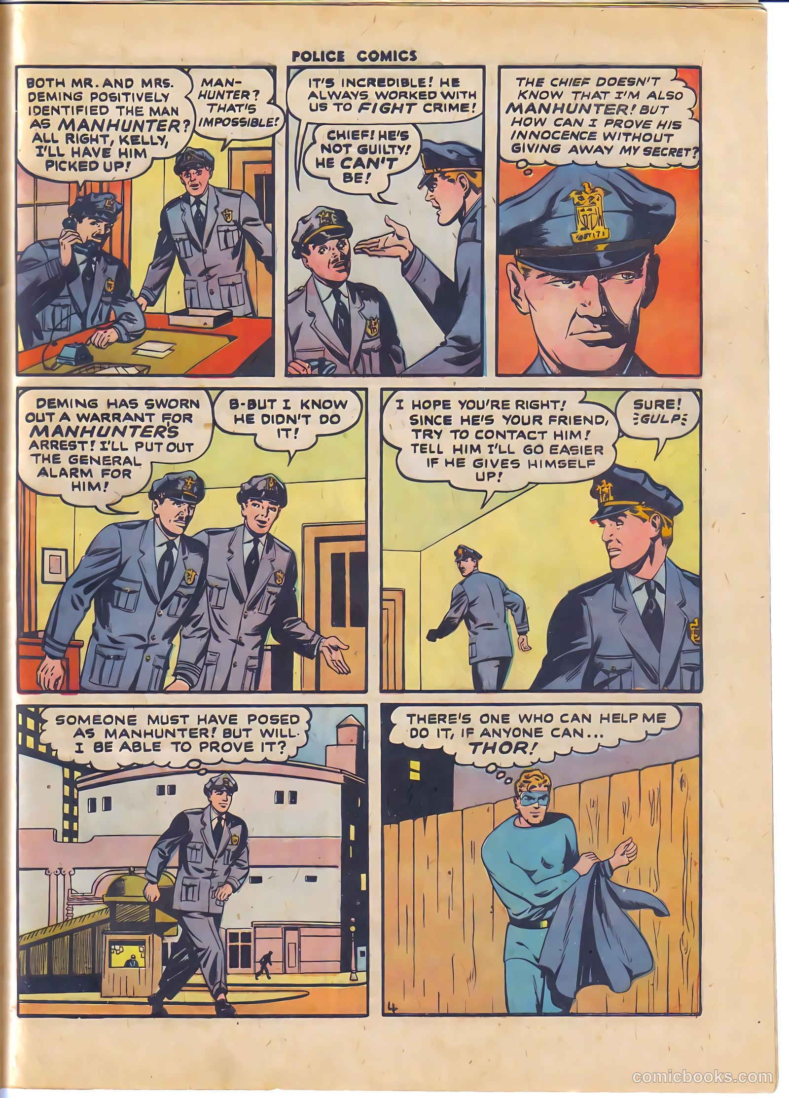 Police Comics #93 (1949) — page 29 of 36