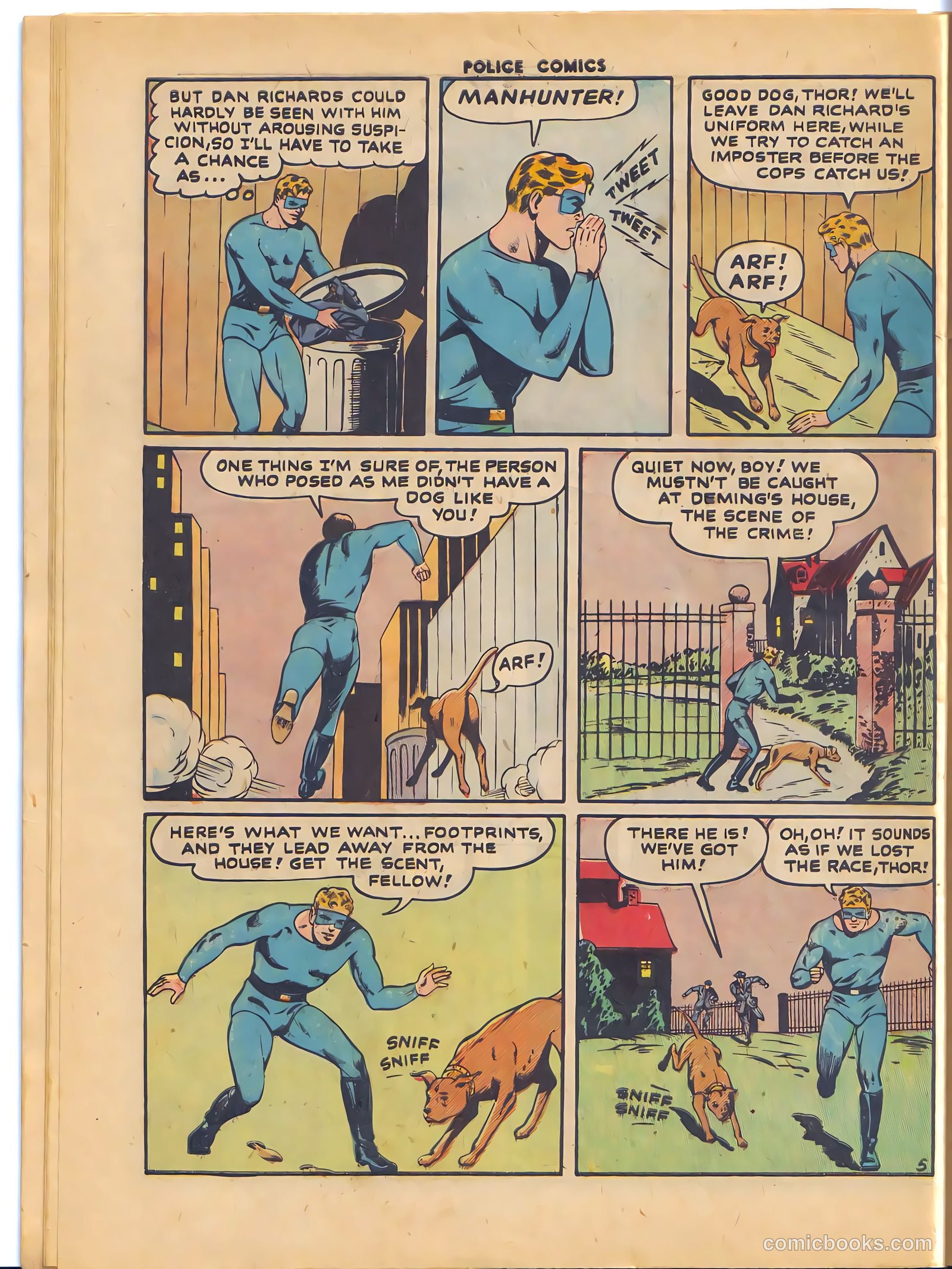 Police Comics #93 (1949) — page 30 of 36