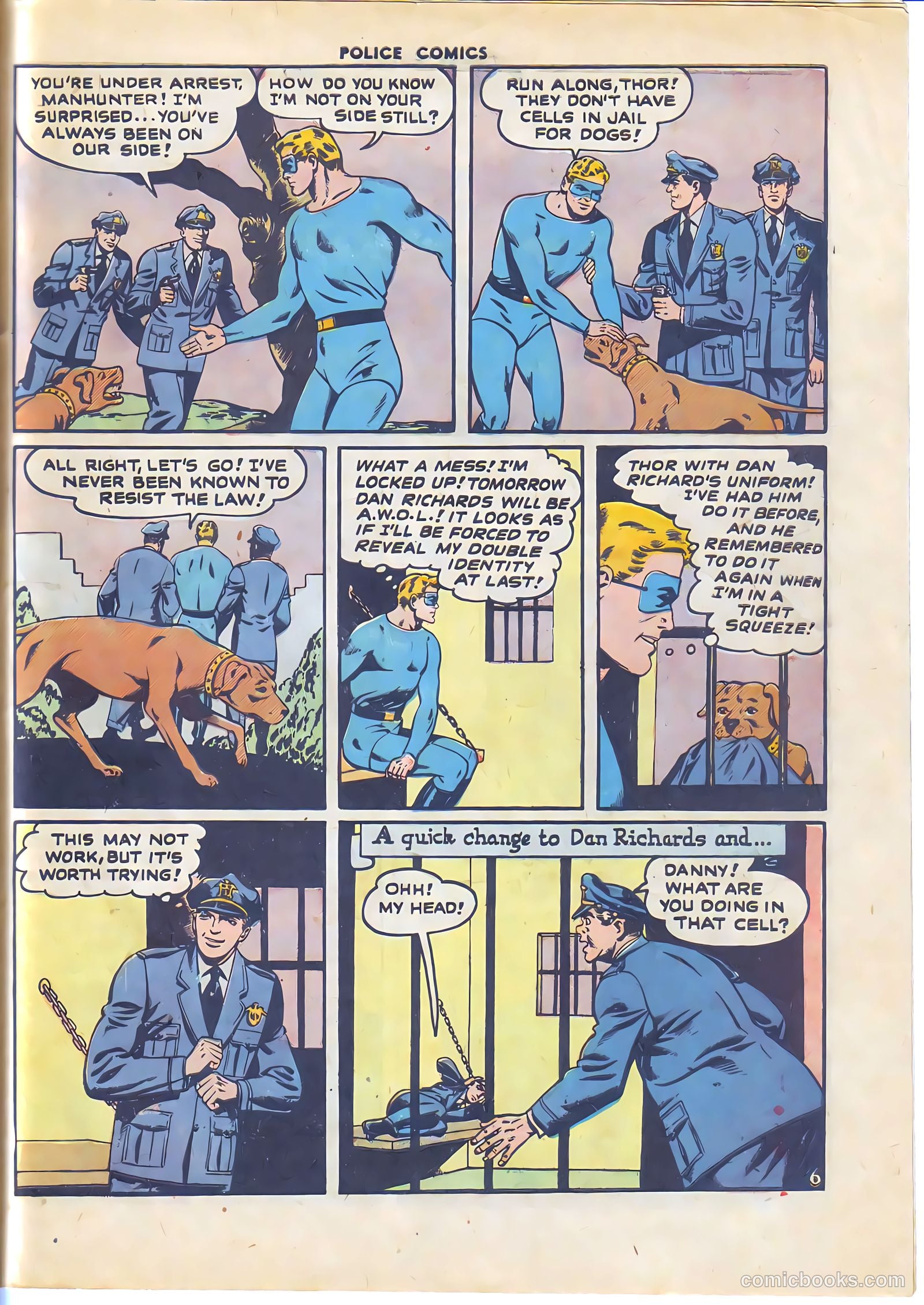 Police Comics #93 (1949) — page 31 of 36