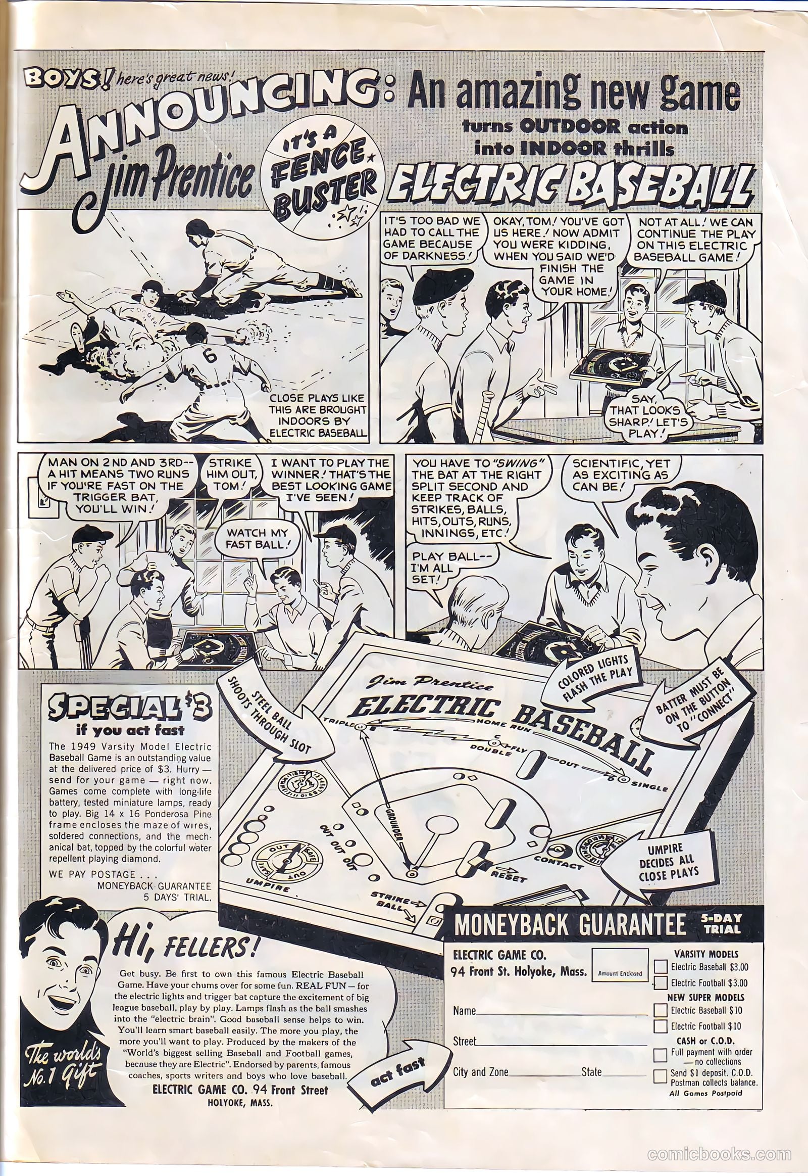 Police Comics #93 (1949) — page 35 of 36