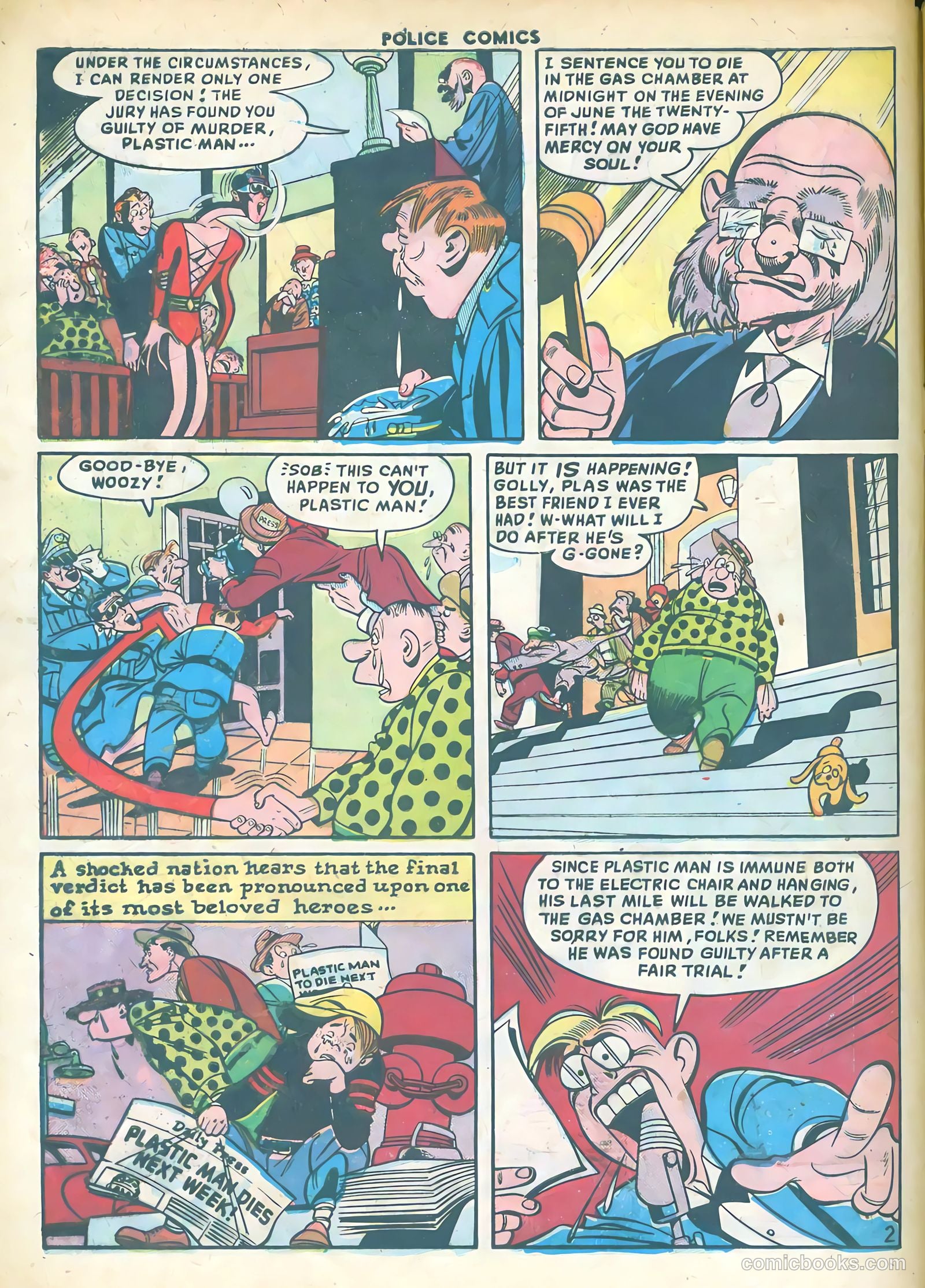 Police Comics #94 (1949) — page 4 of 36