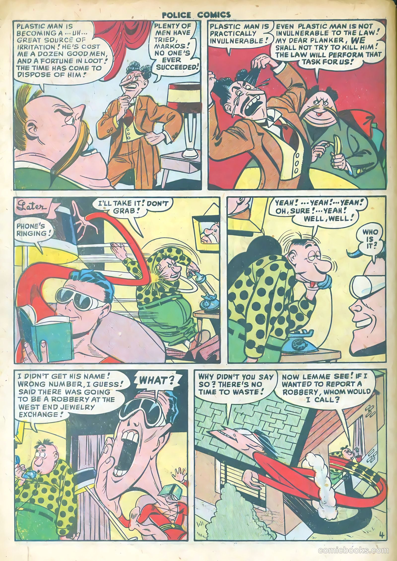 Police Comics #94 (1949) — page 6 of 36
