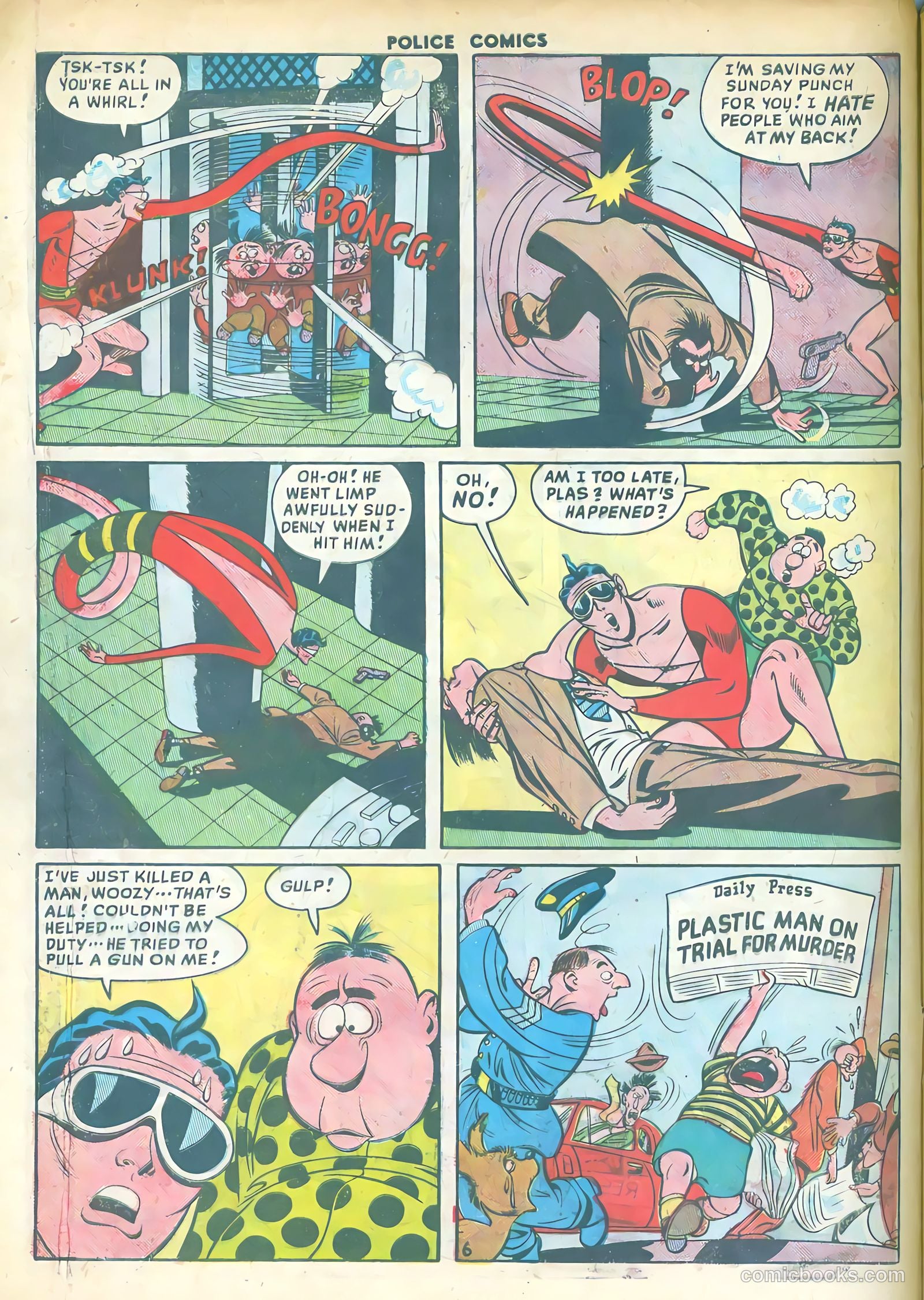 Police Comics #94 (1949) — page 8 of 36