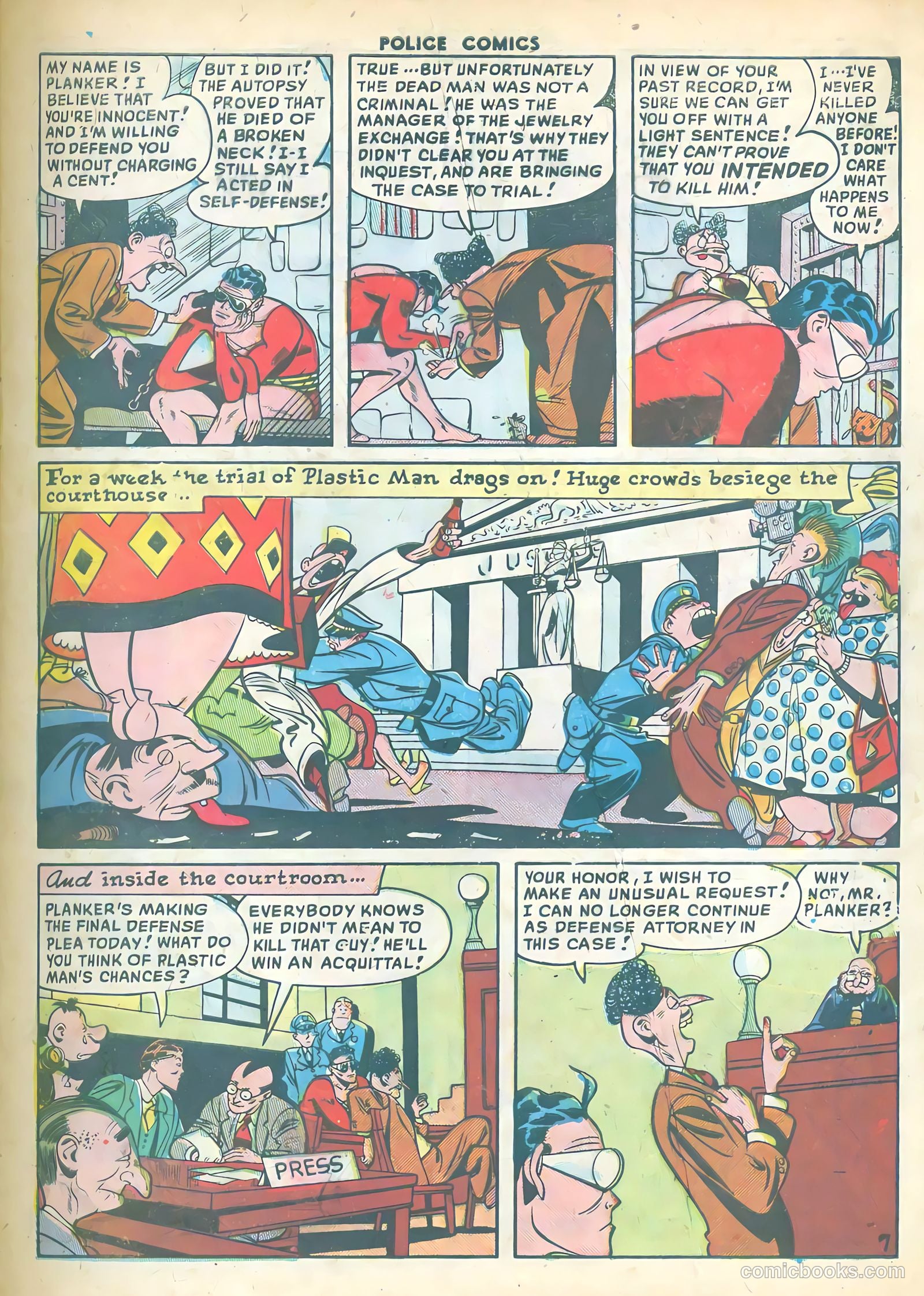 Police Comics #94 (1949) — page 9 of 36