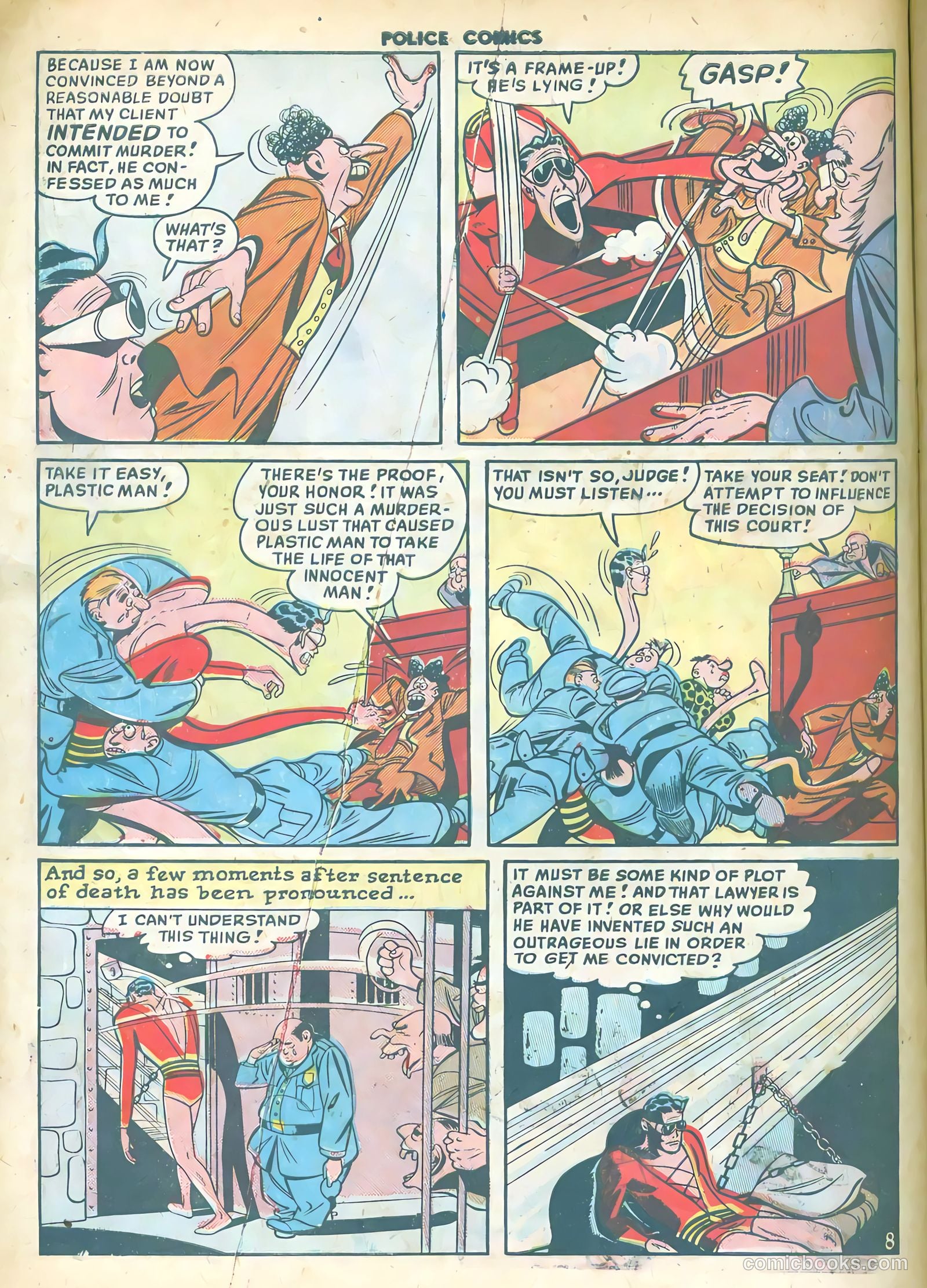 Police Comics #94 (1949) — page 10 of 36