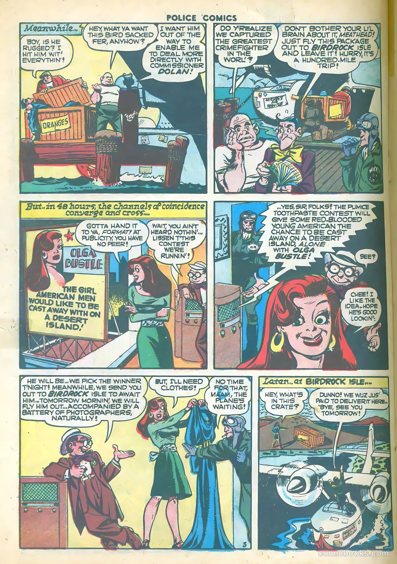 Police Comics #94 (1949) — page 22 of 36