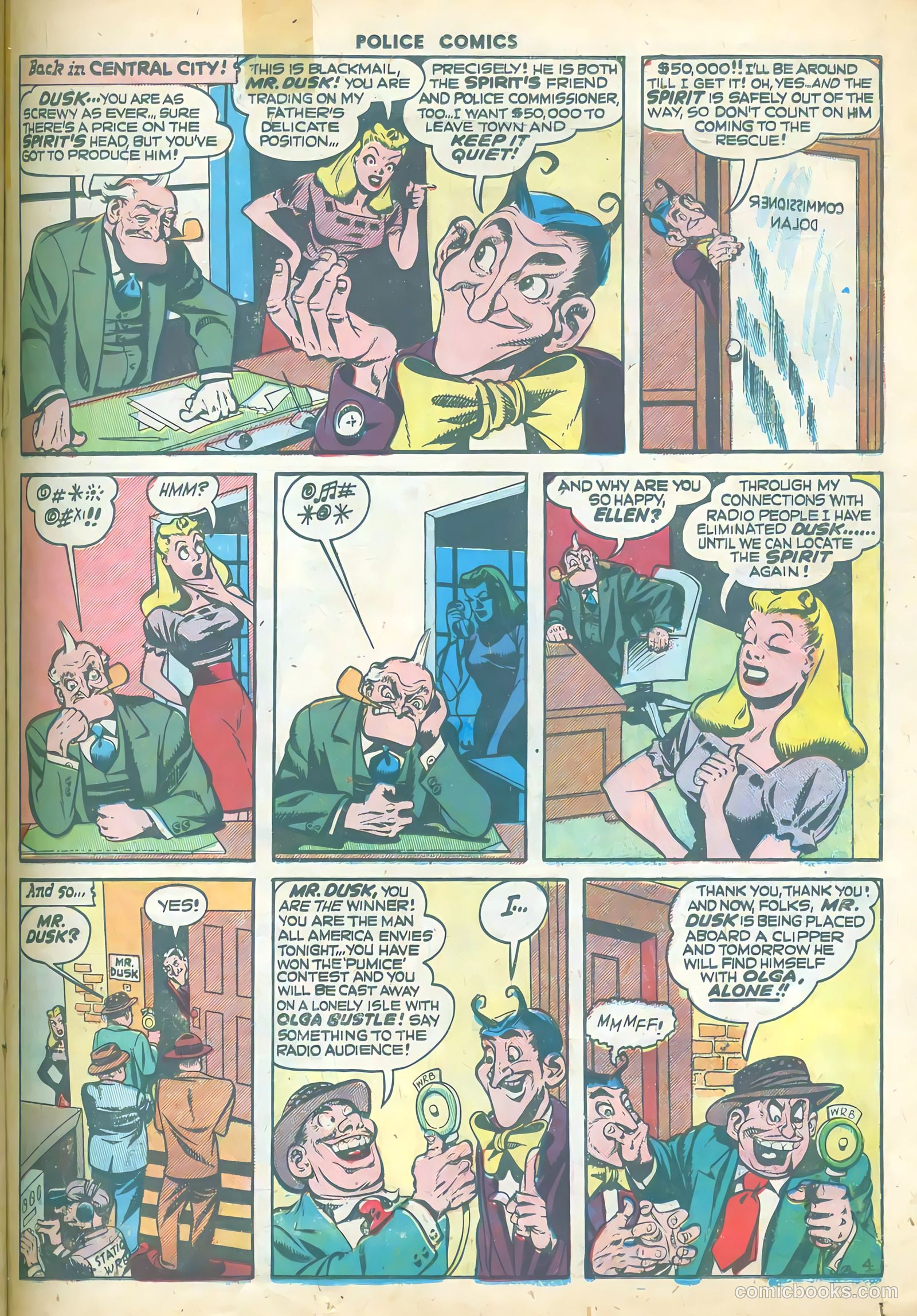 Police Comics #94 (1949) — page 23 of 36