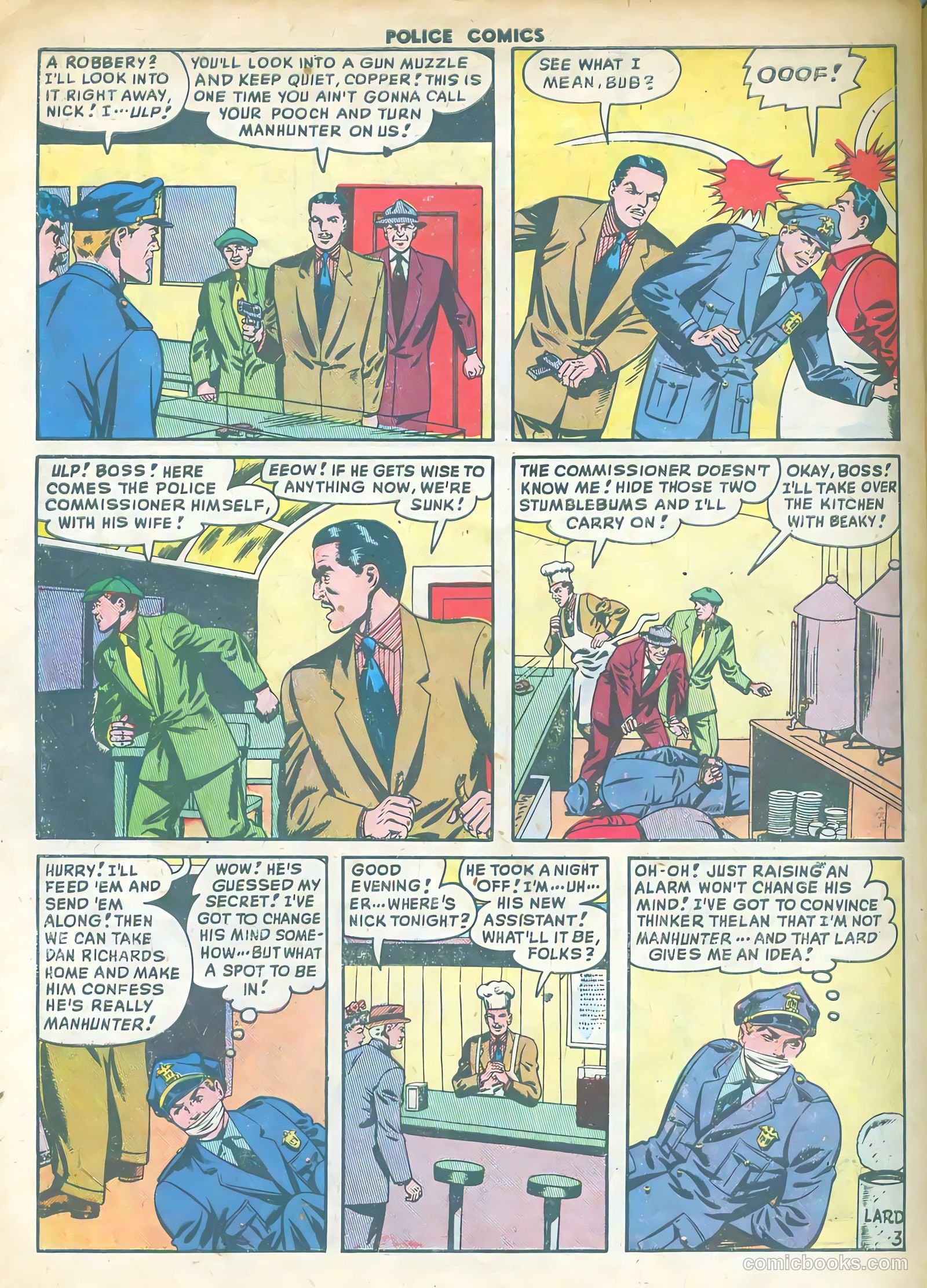 Police Comics #94 (1949) — page 30 of 36