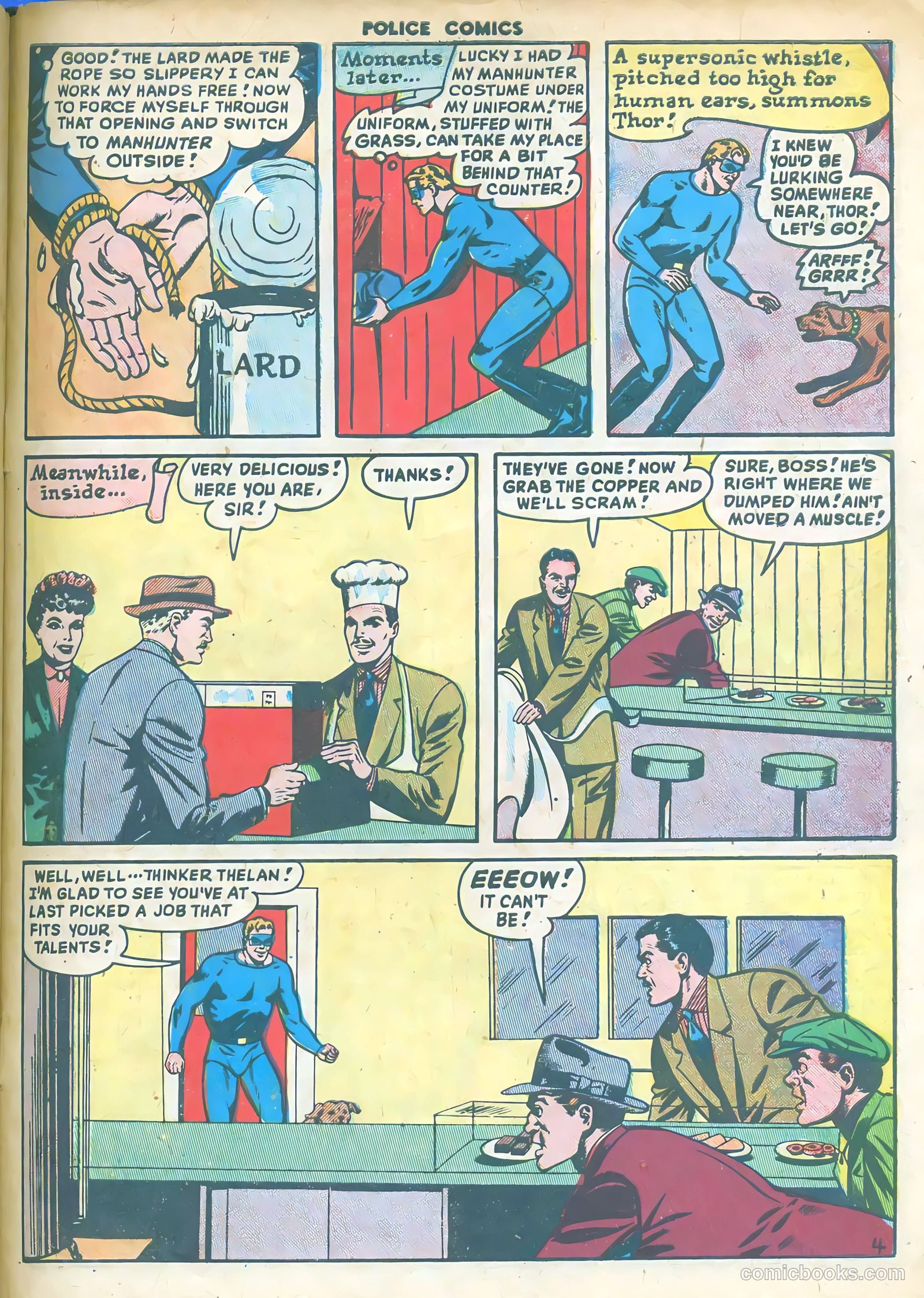 Police Comics #94 (1949) — page 31 of 36