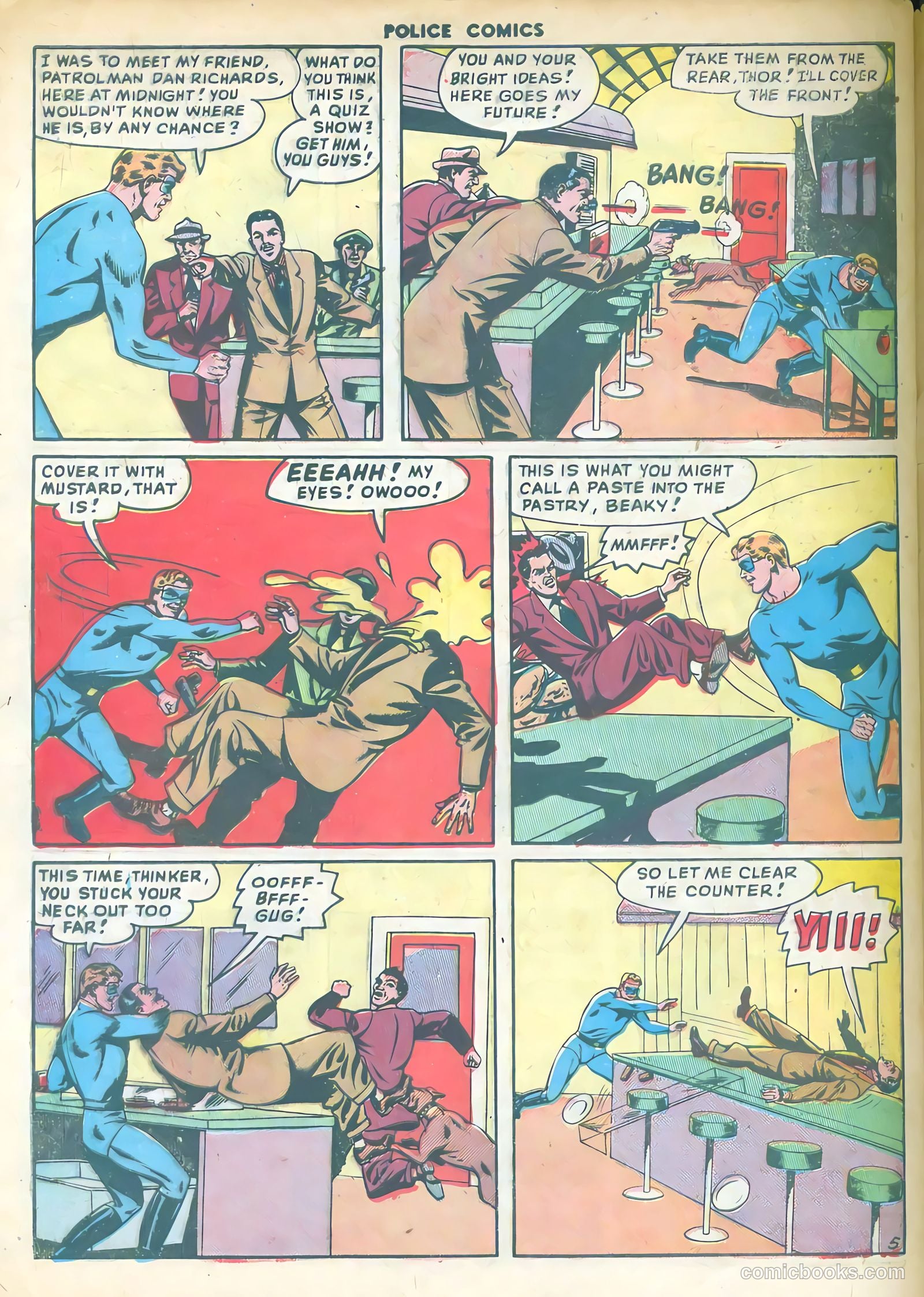 Police Comics #94 (1949) — page 32 of 36