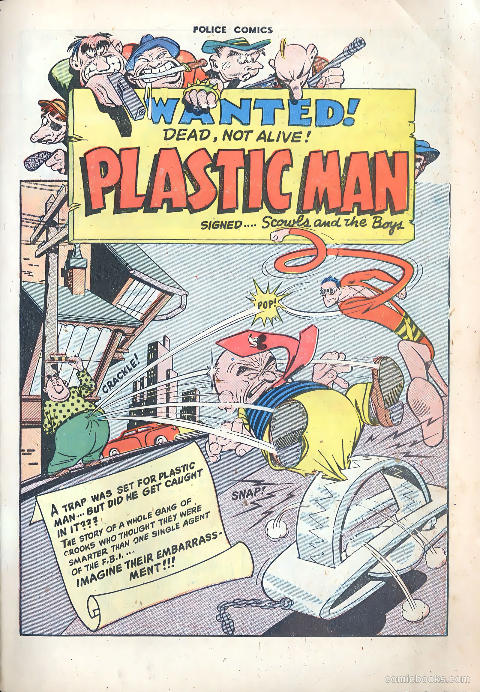 Police Comics #95 (1949) — page 3 of 36