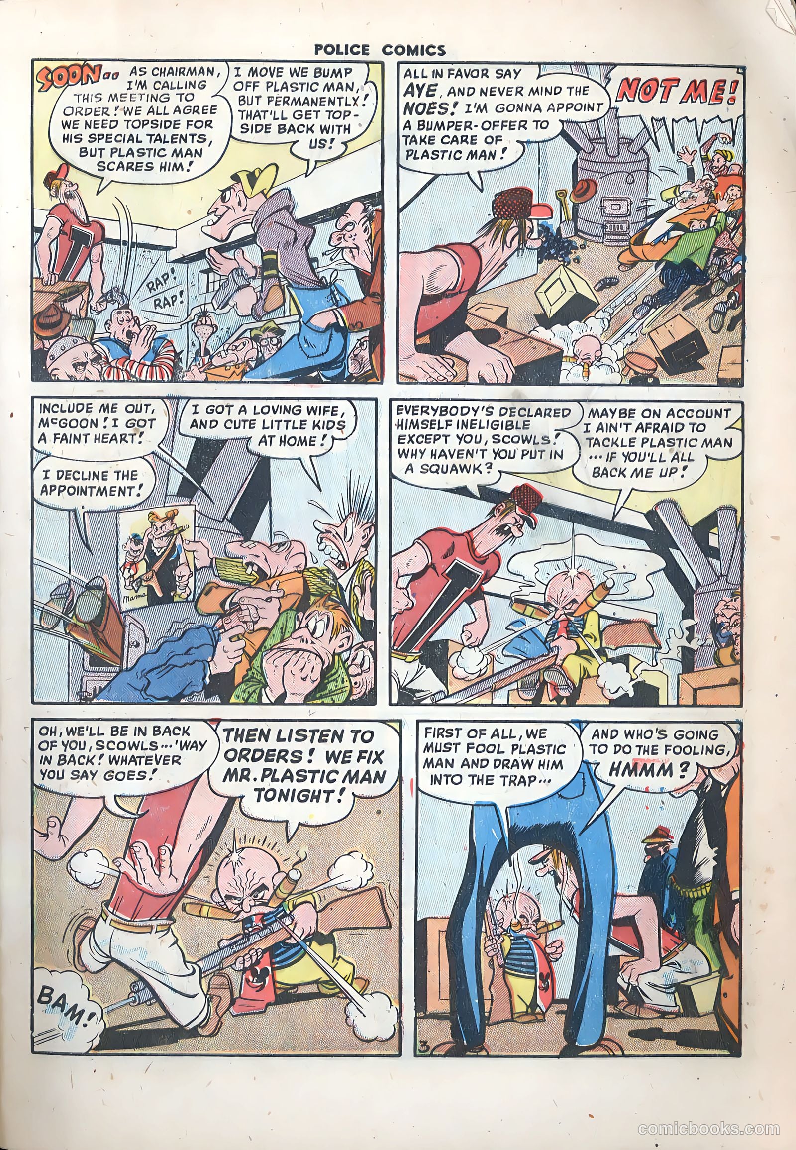Police Comics #95 (1949) — page 5 of 36