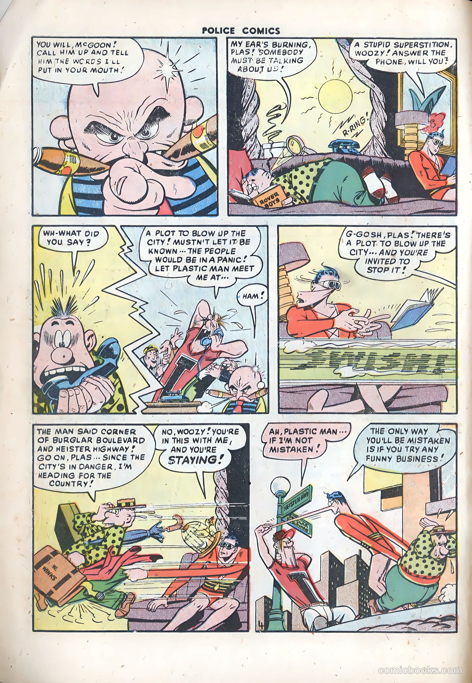 Police Comics #95 (1949) — page 6 of 36