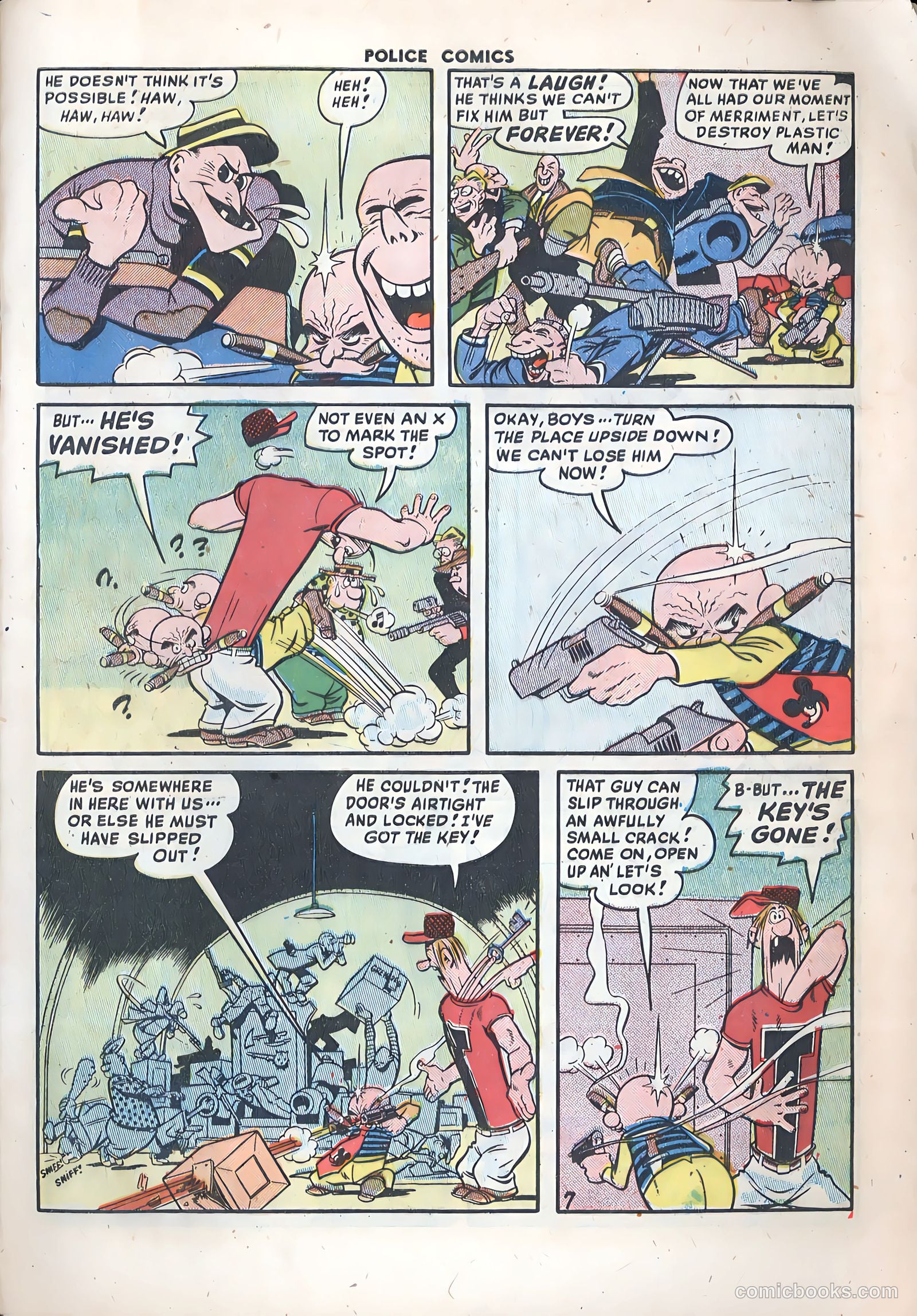Police Comics #95 (1949) — page 9 of 36
