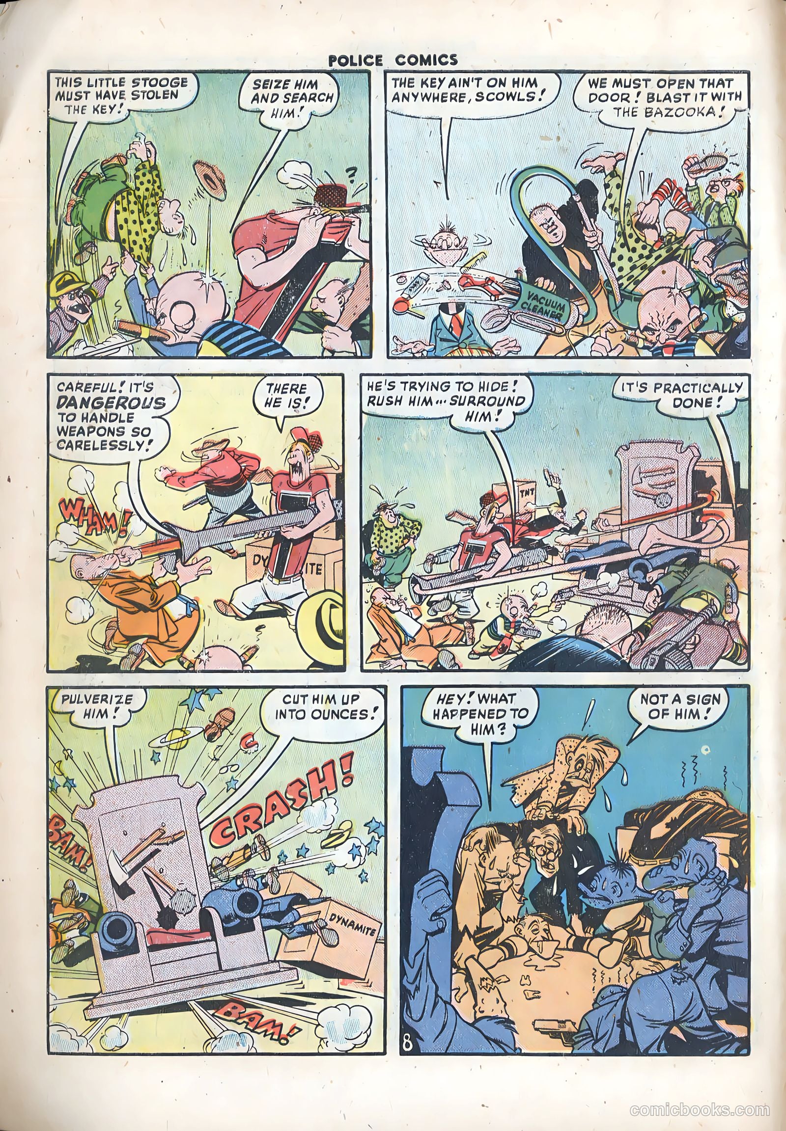 Police Comics #95 (1949) — page 10 of 36