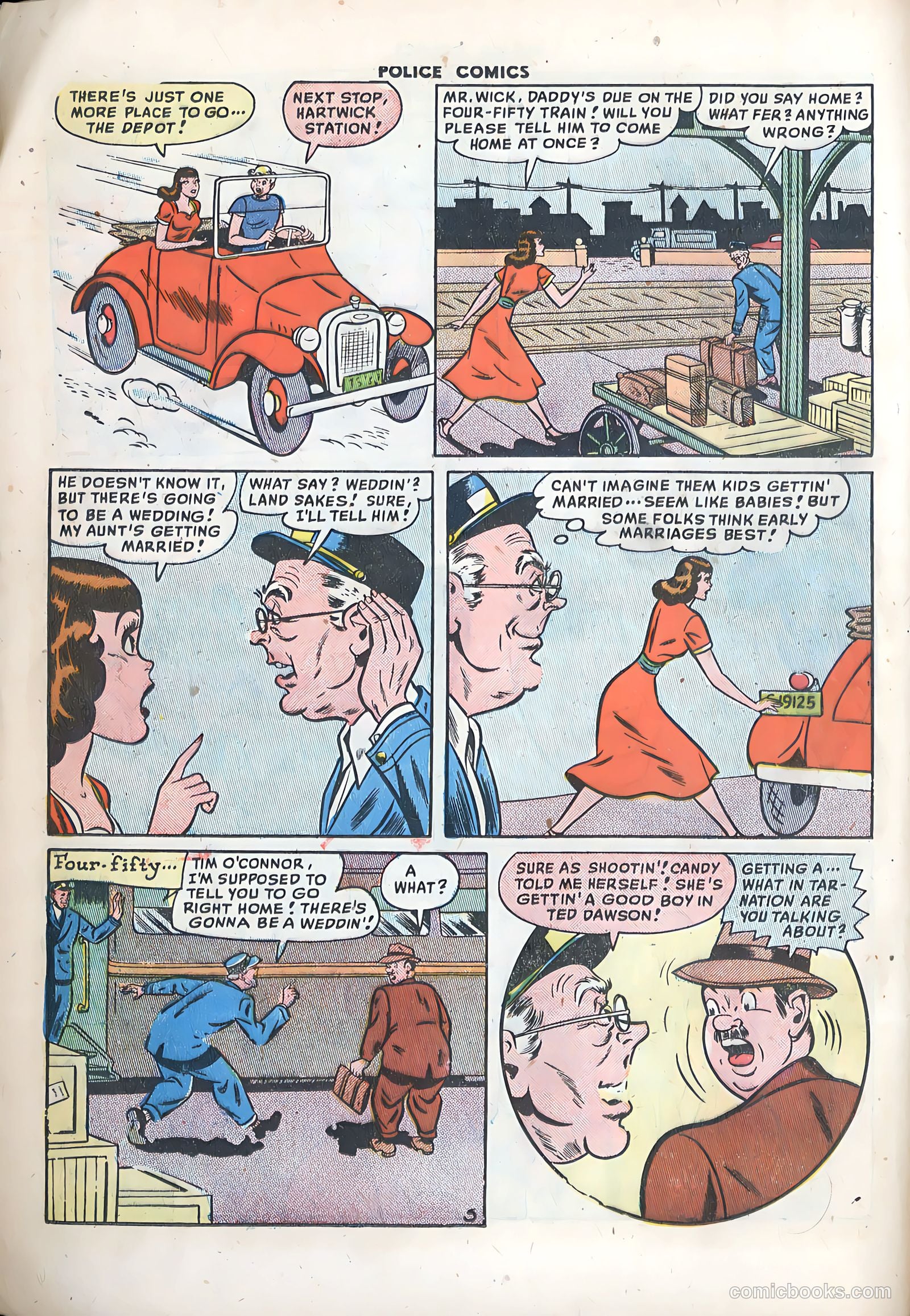 Police Comics #95 (1949) — page 16 of 36