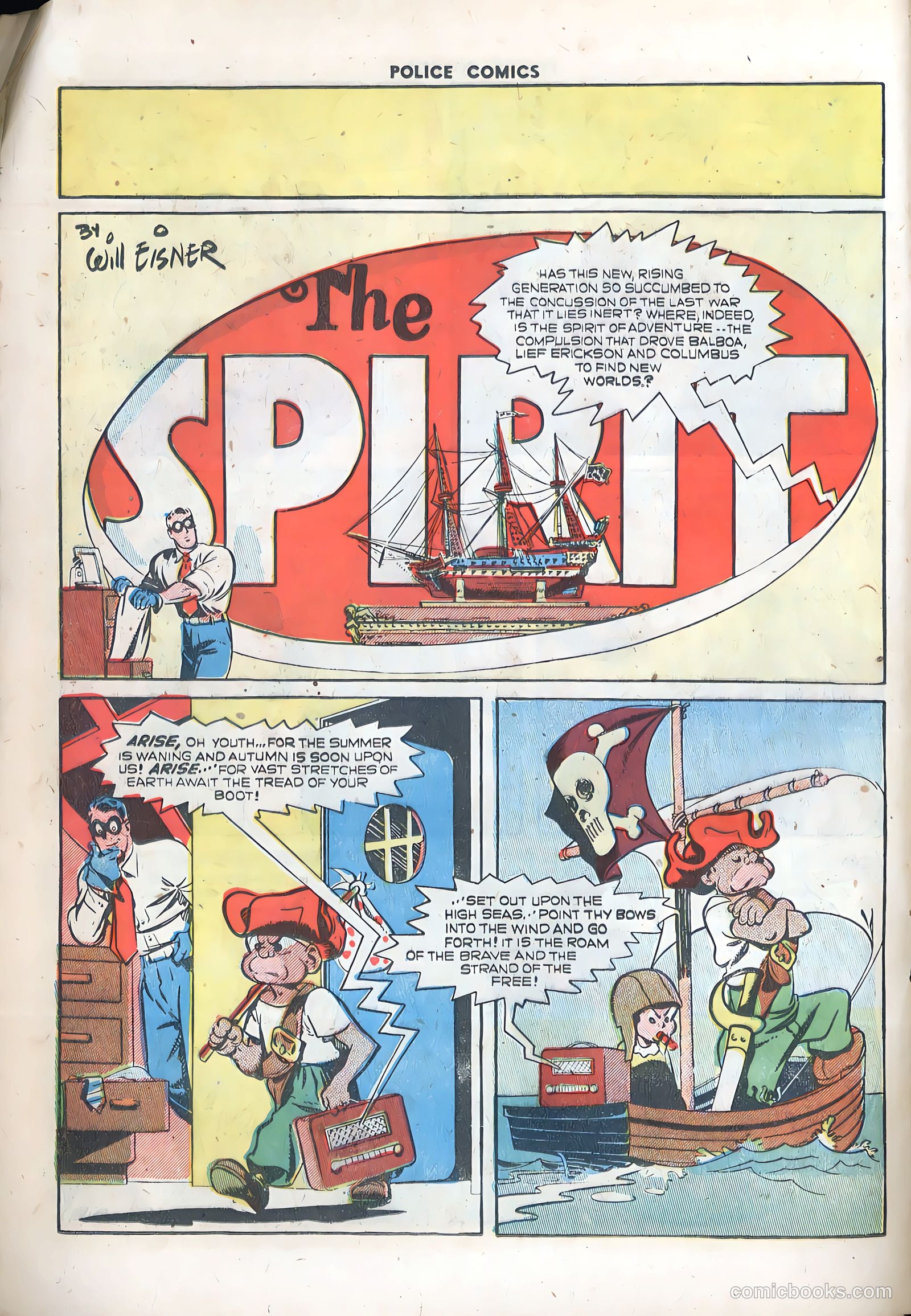 Police Comics #95 (1949) — page 20 of 36