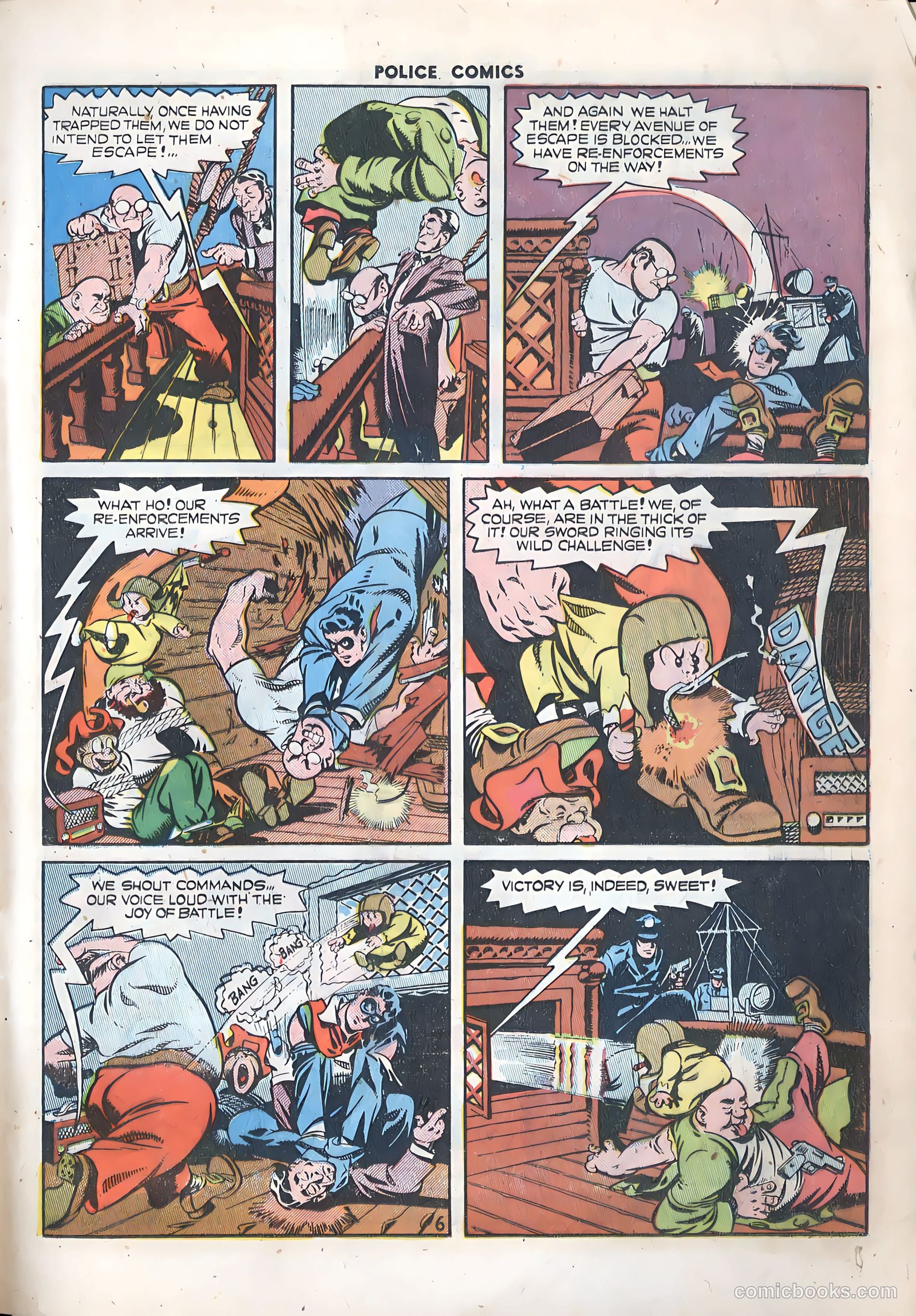 Police Comics #95 (1949) — page 25 of 36