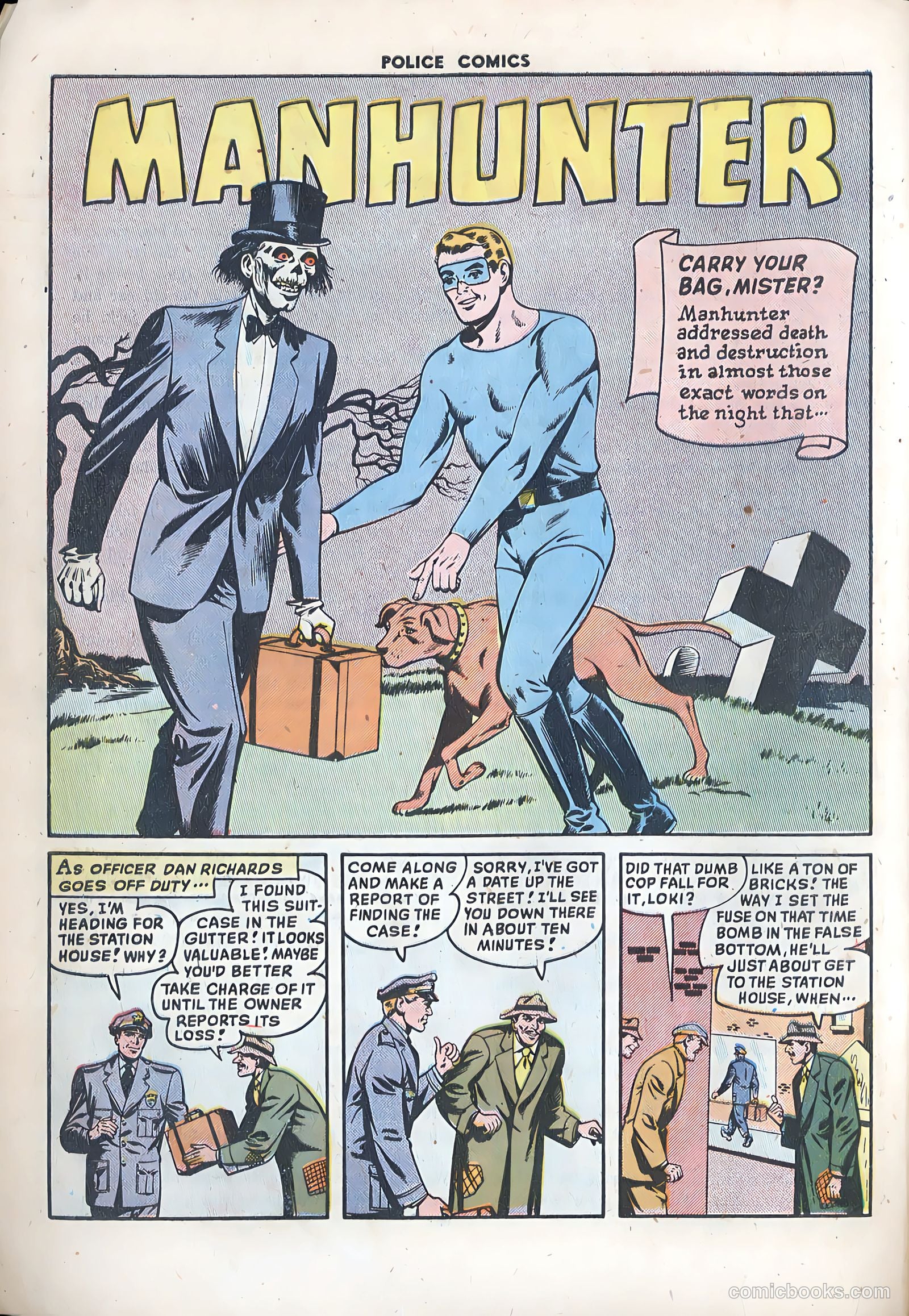 Police Comics #95 (1949) — page 28 of 36