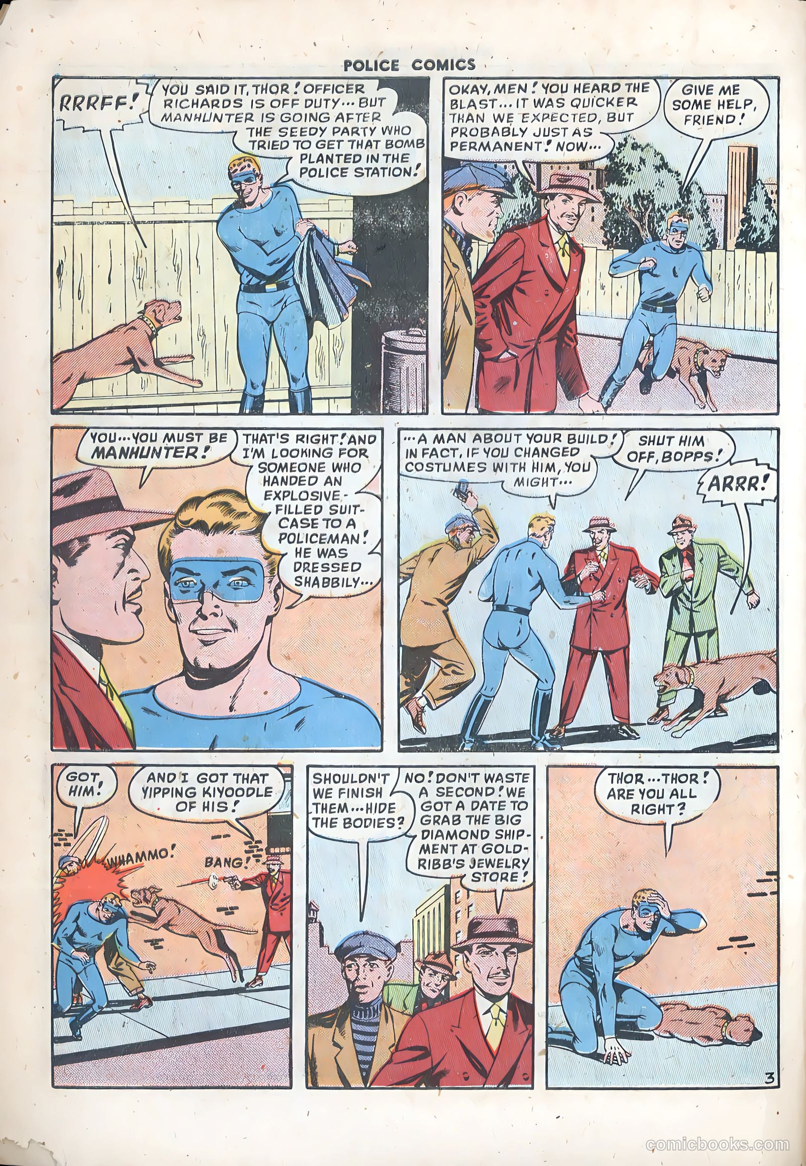 Police Comics #95 (1949) — page 30 of 36