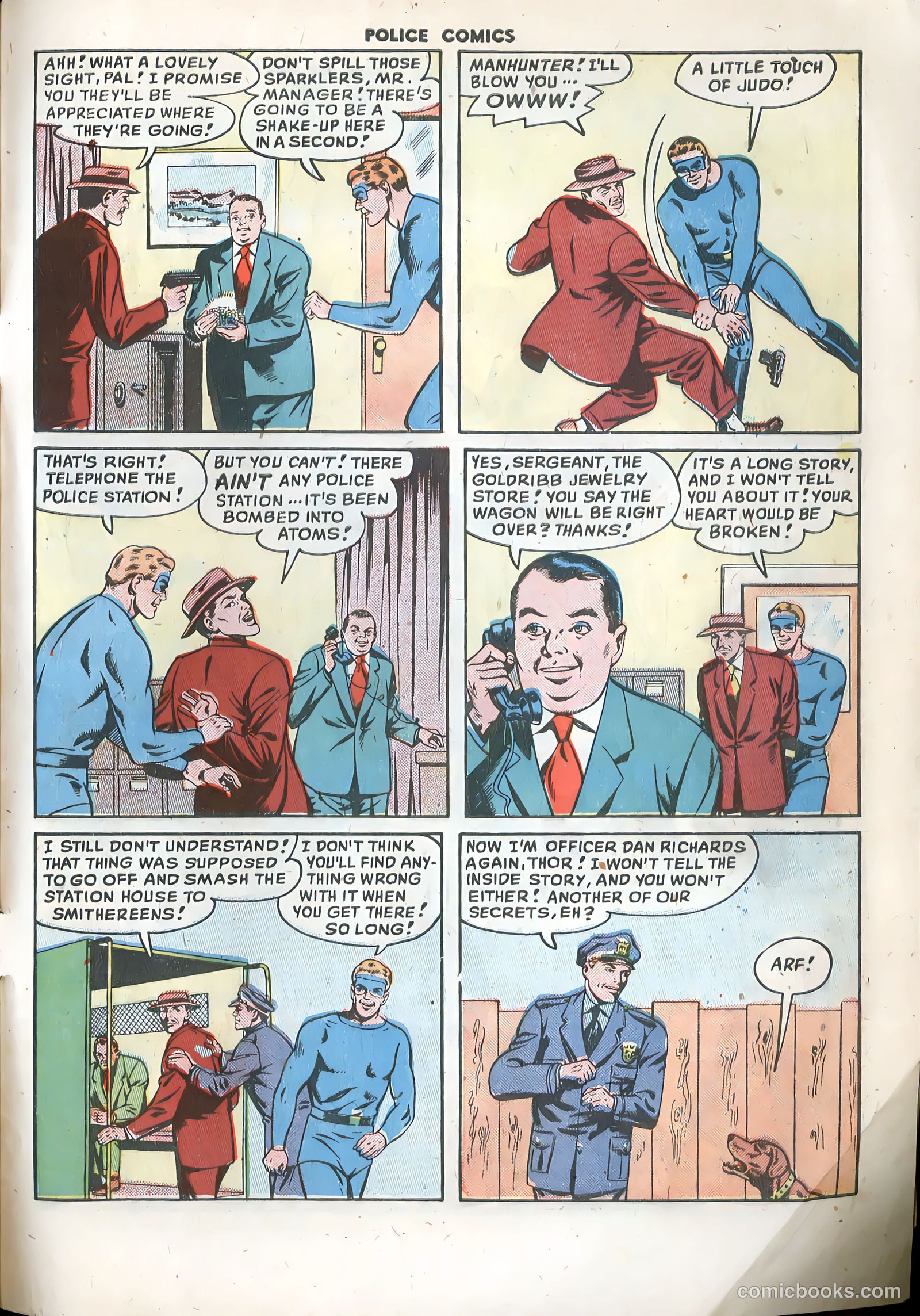 Police Comics #95 (1949) — page 33 of 36
