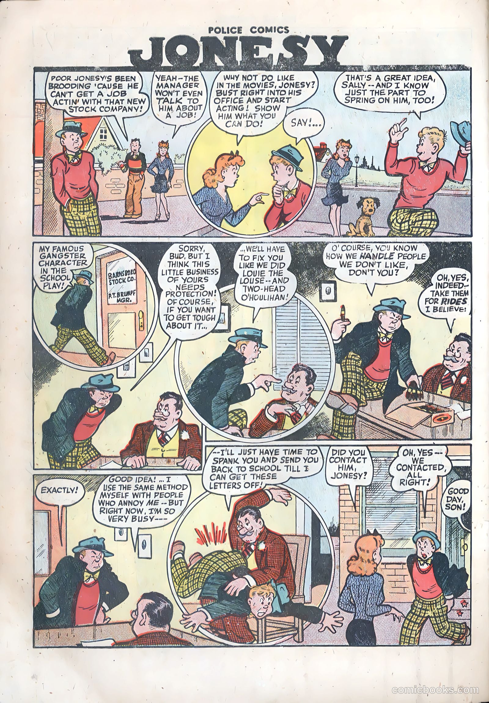 Police Comics #95 (1949) — page 34 of 36