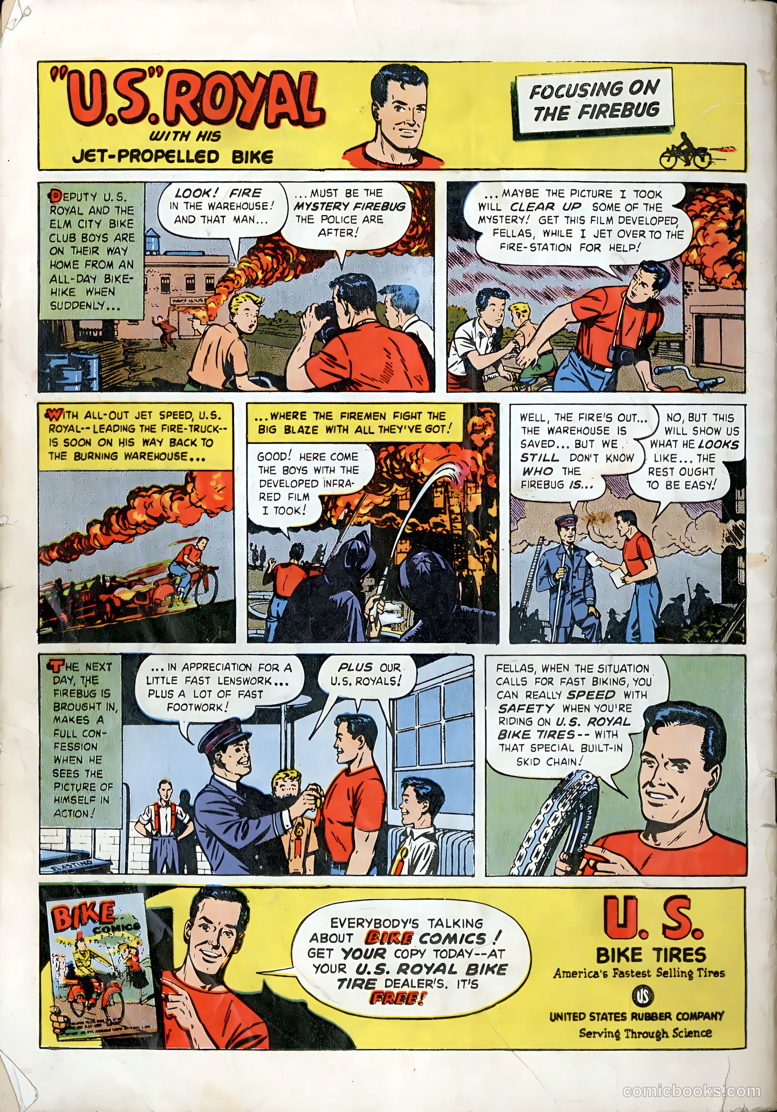 Police Comics #95 (1949) — page 36 of 36