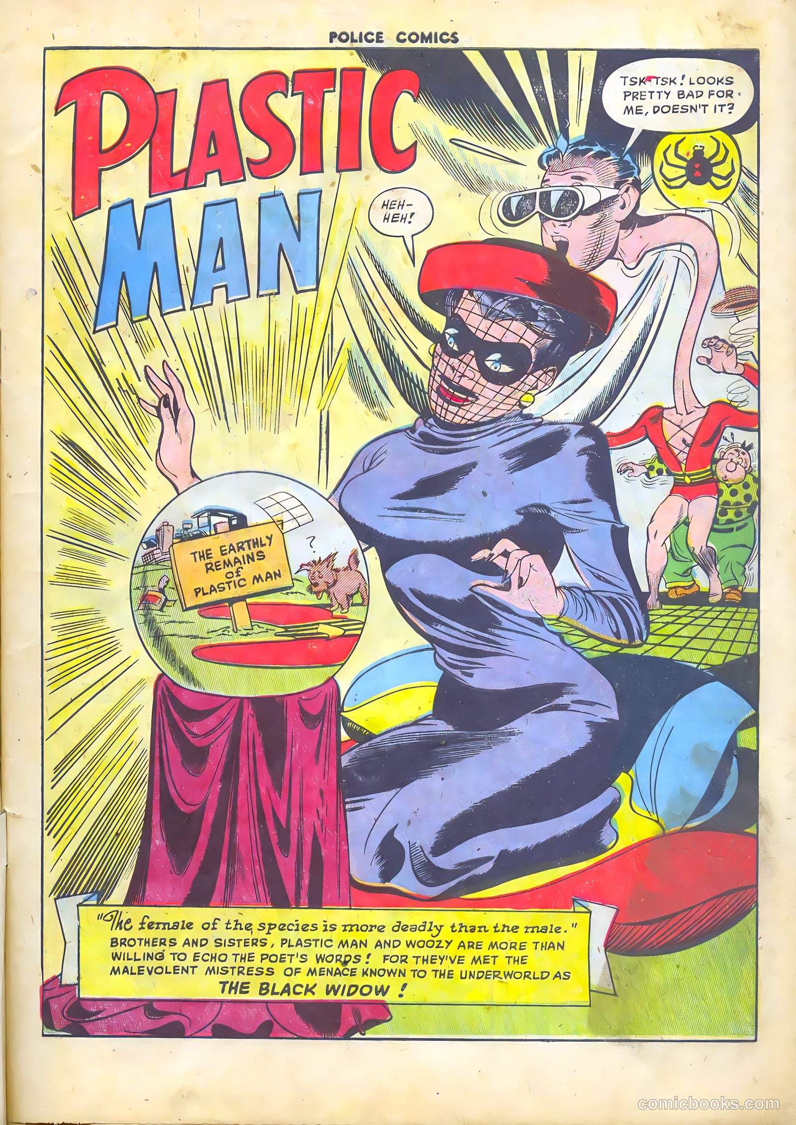 Police Comics #96 (1949) — page 3 of 36
