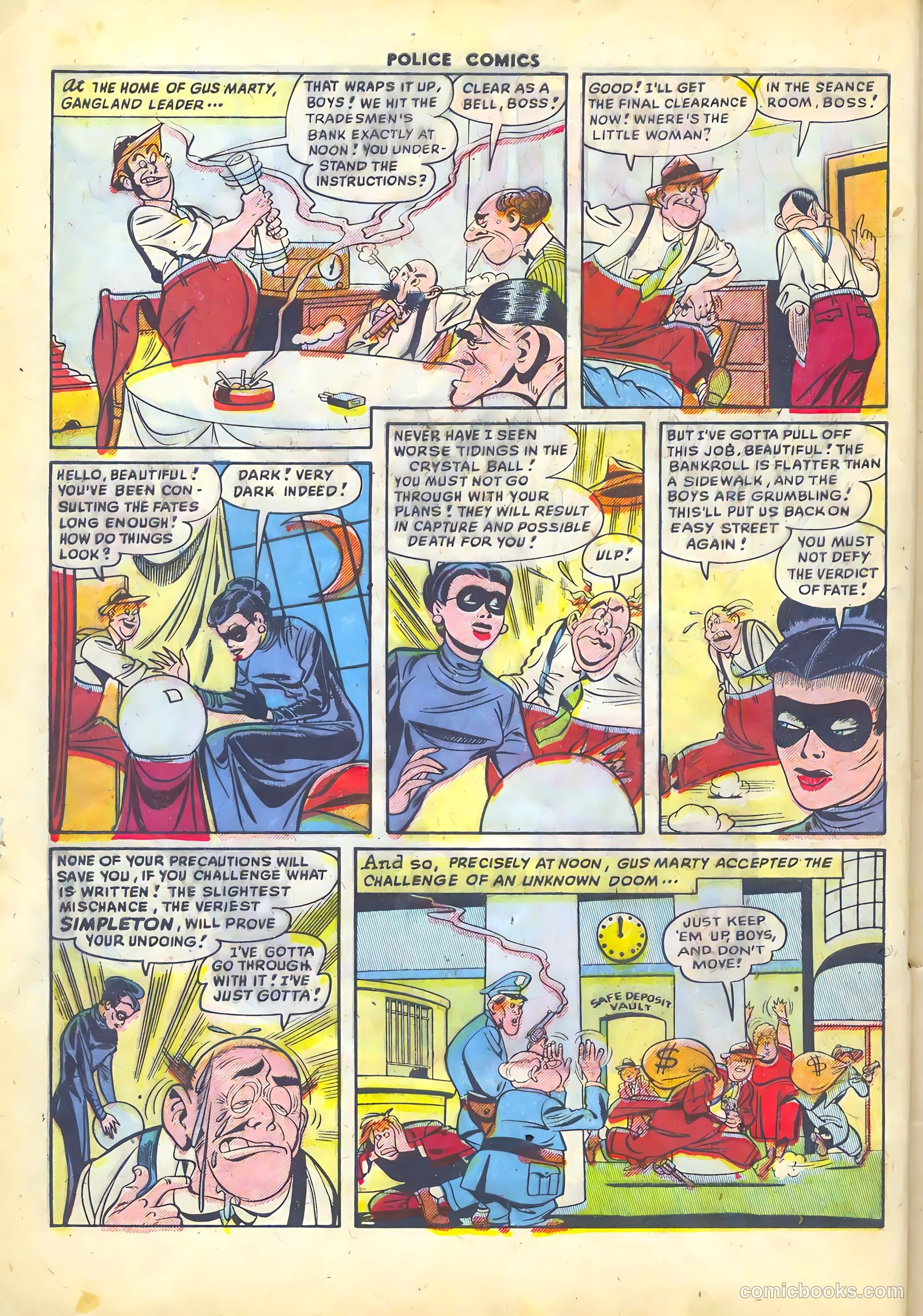 Police Comics #96 (1949) — page 4 of 36
