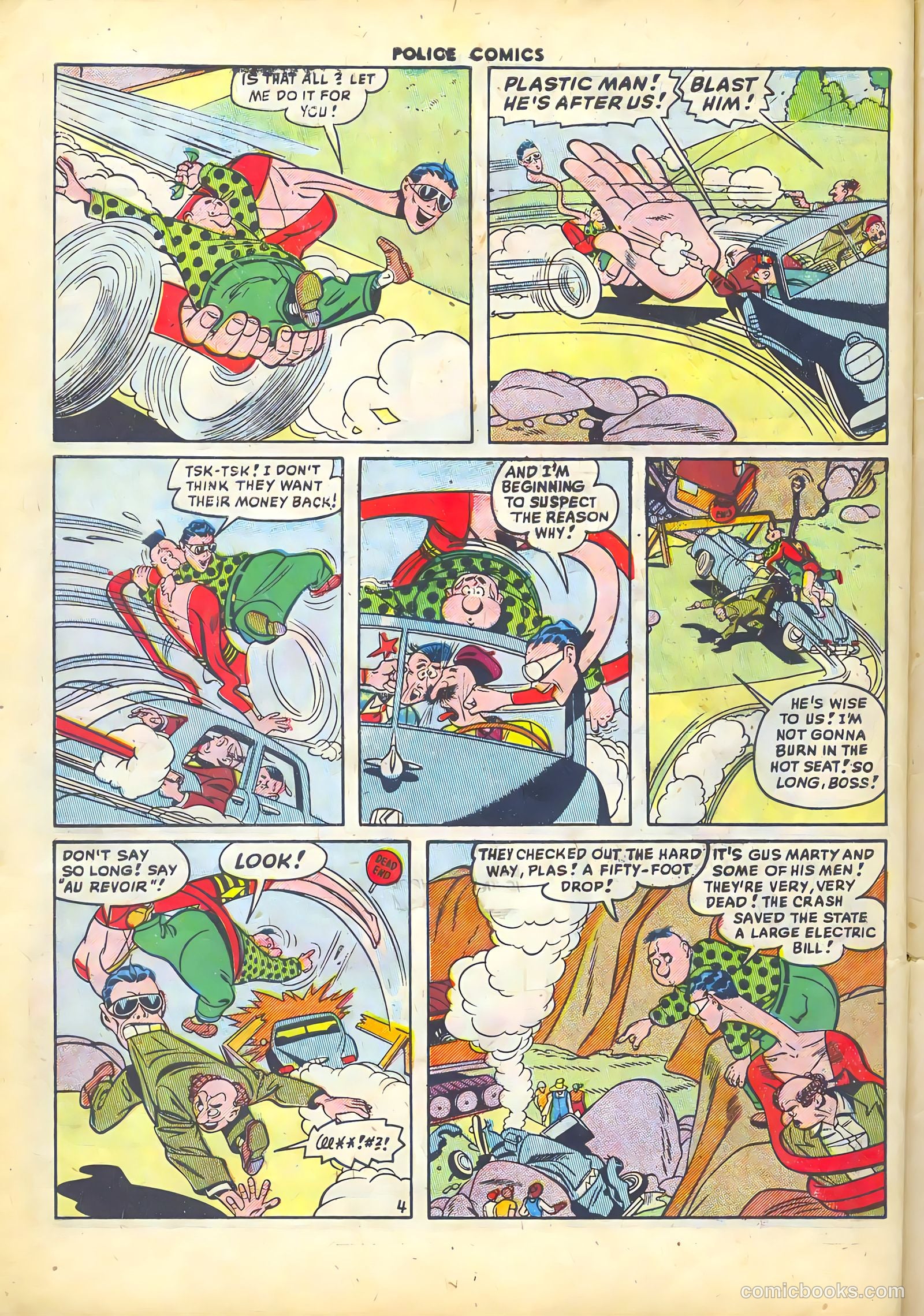 Police Comics #96 (1949) — page 6 of 36